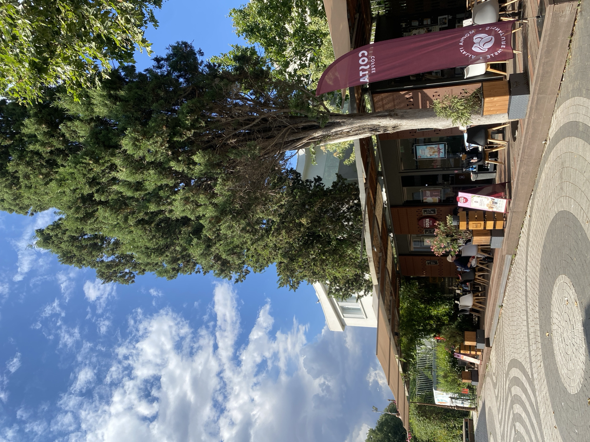 Afternoon walkthrough of central Burgas, Bulgaria