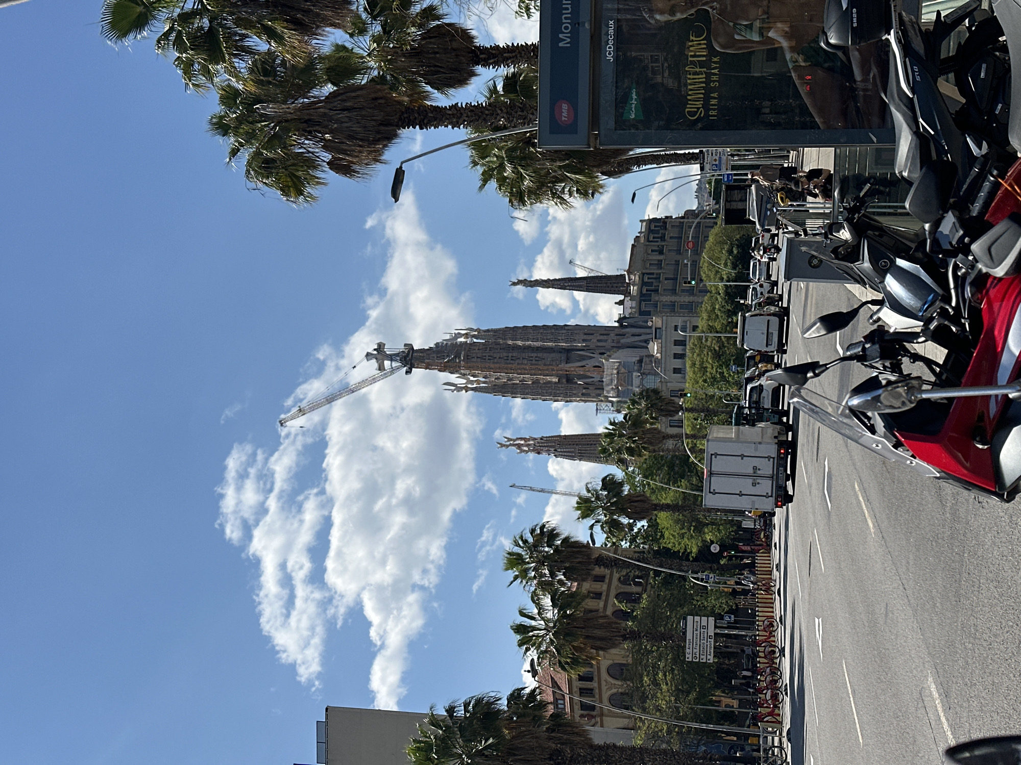 Construction continues at Barcelona's Sagrada Família basilica