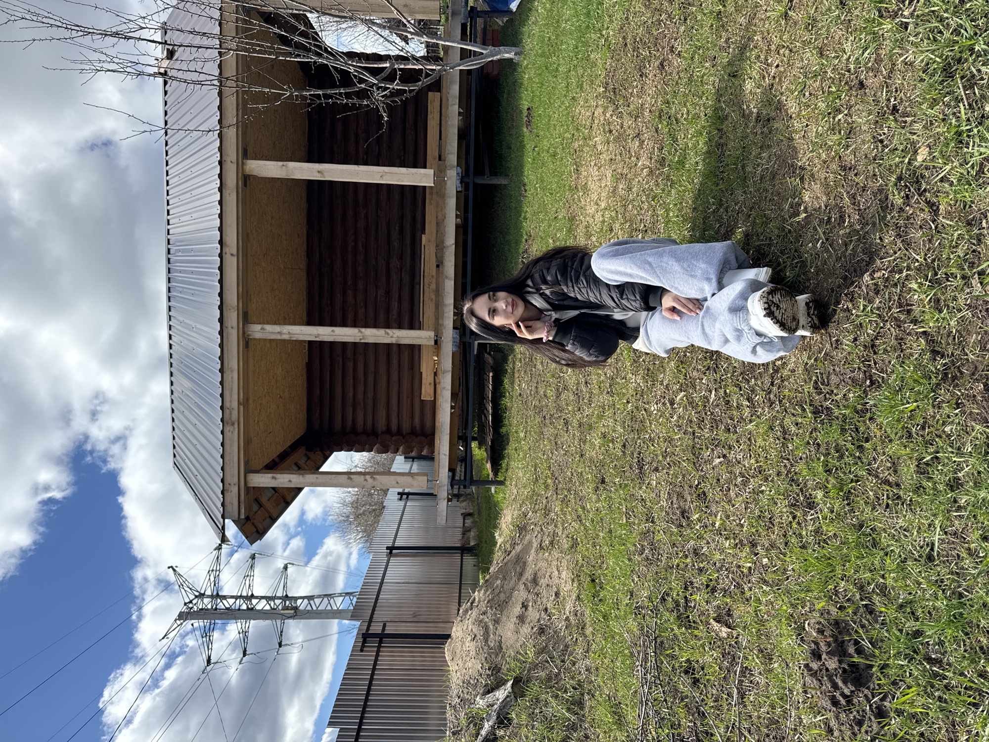 Spring outdoor gathering with barbecue in Chaikovsky, Russia