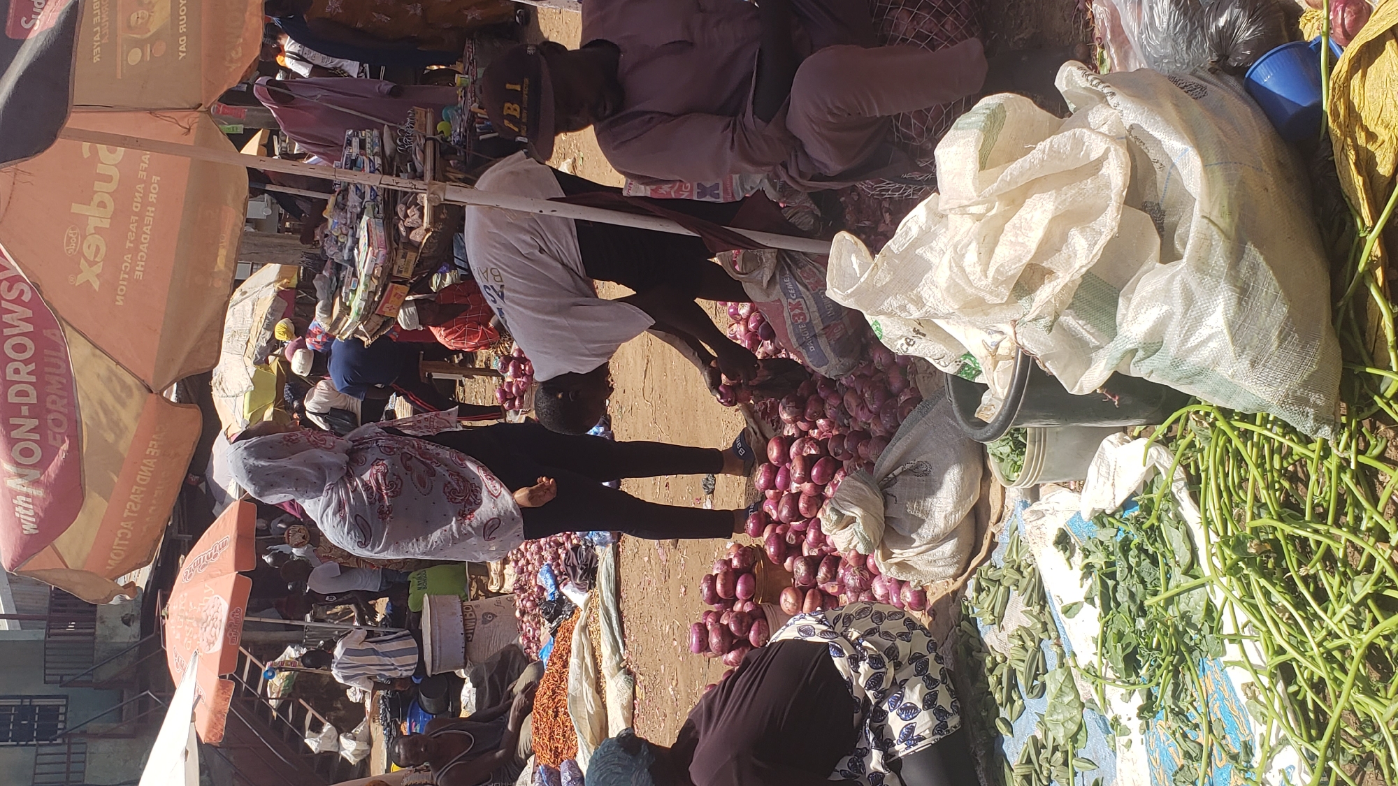 Daily market commerce continues in Kakuri Gwari, Nigeria
