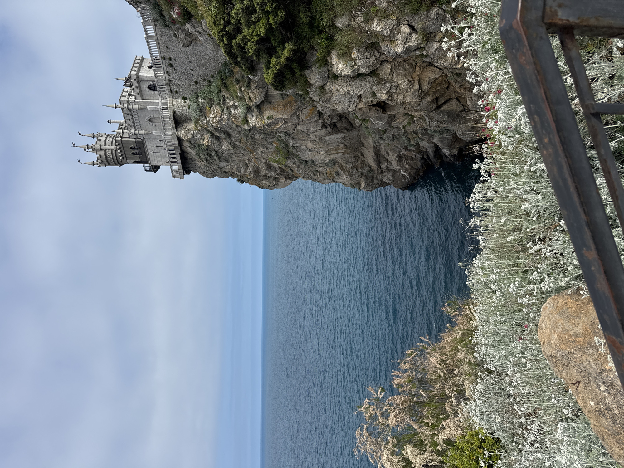 Tourists visit Swallow's Nest castle in Crimea, capture photos