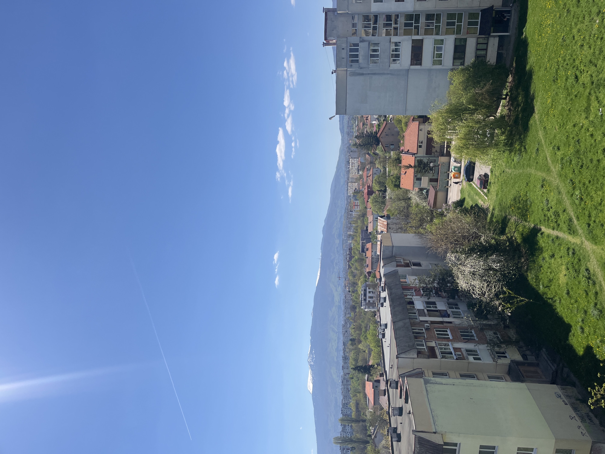Unknown witness documents Sofia cityscape views over 10 minutes