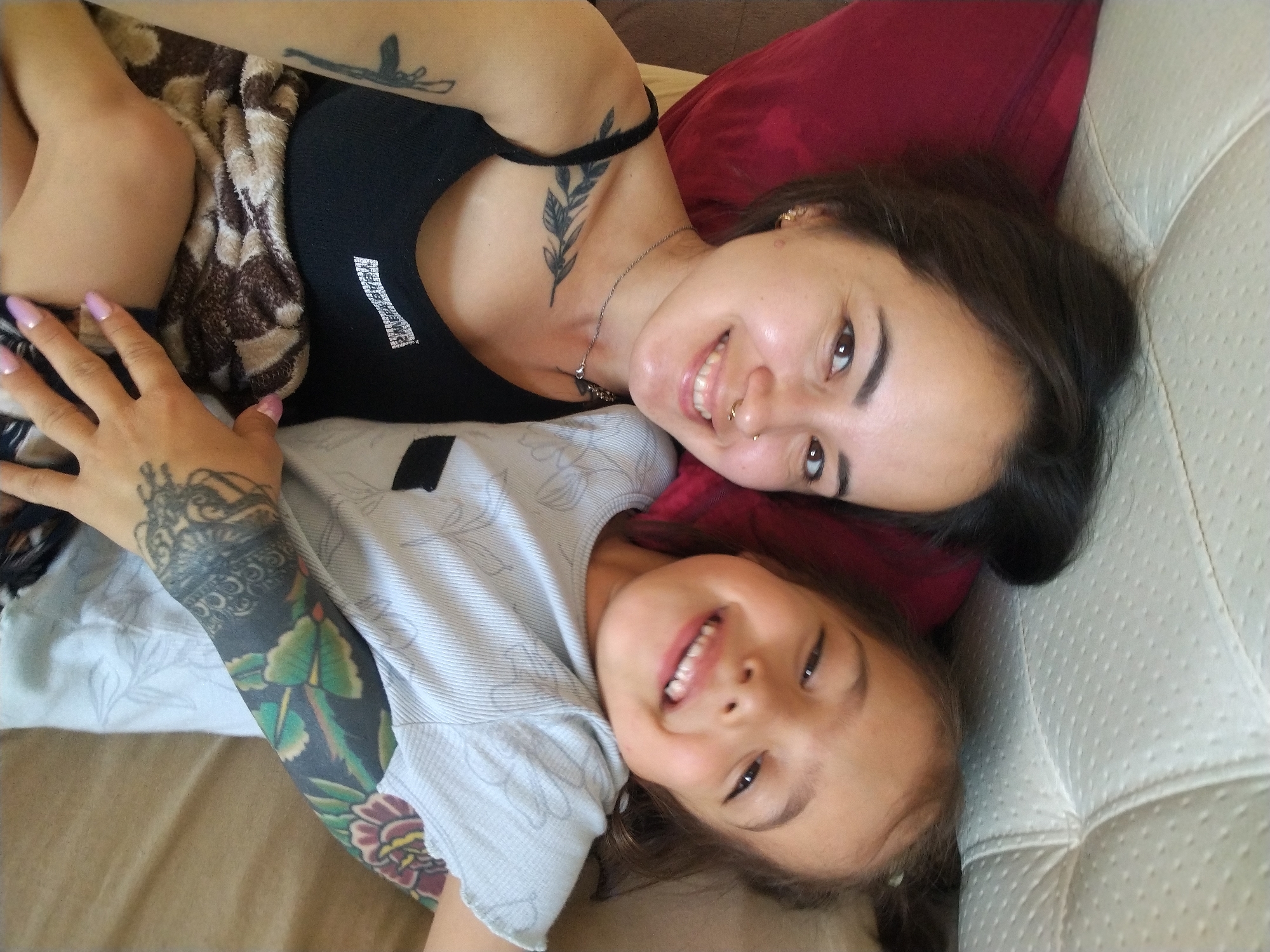 Quiet domestic moments at home in Noviy, Russia