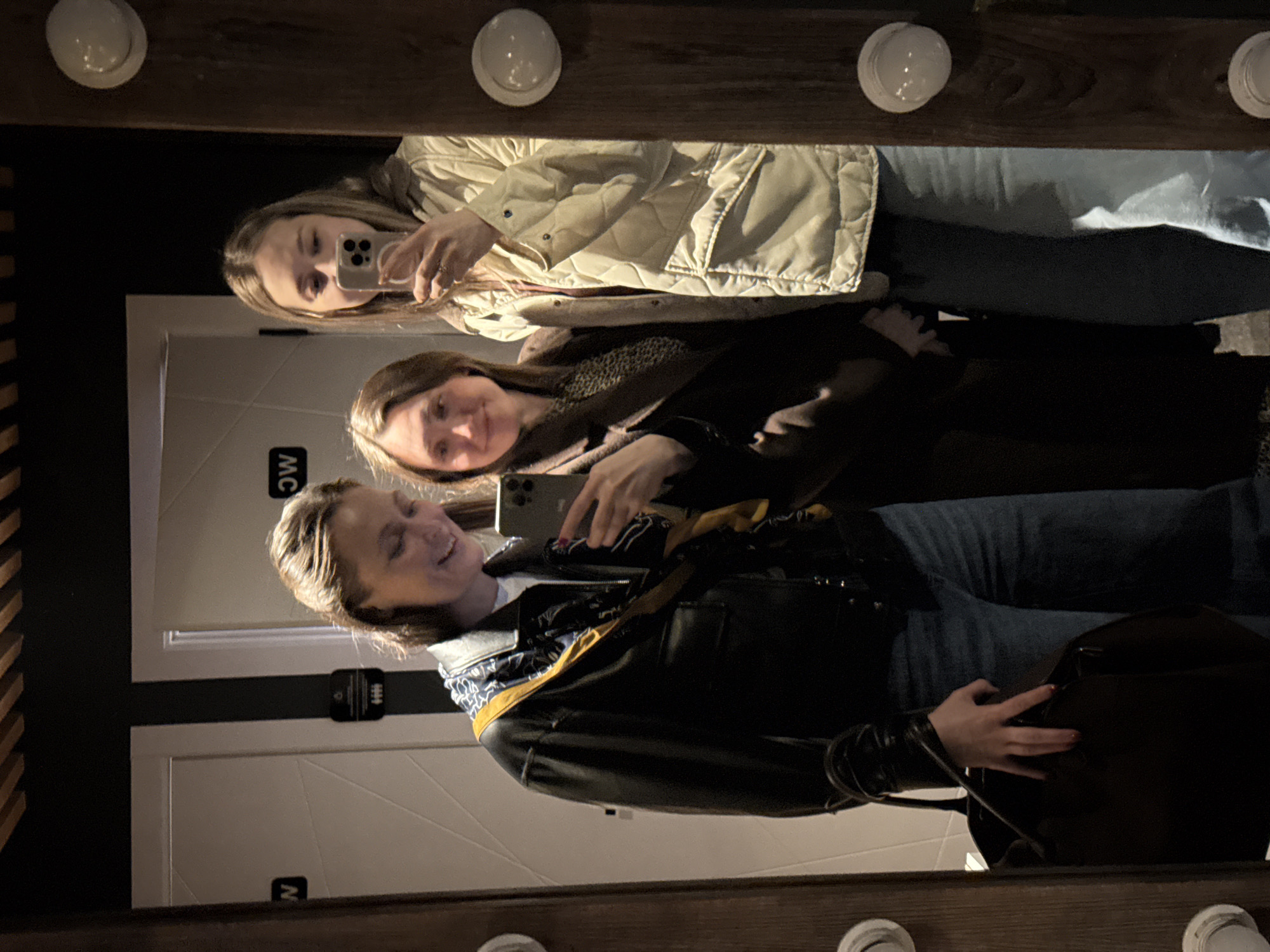 Friends gather for drinks and photos in Chaikovsky