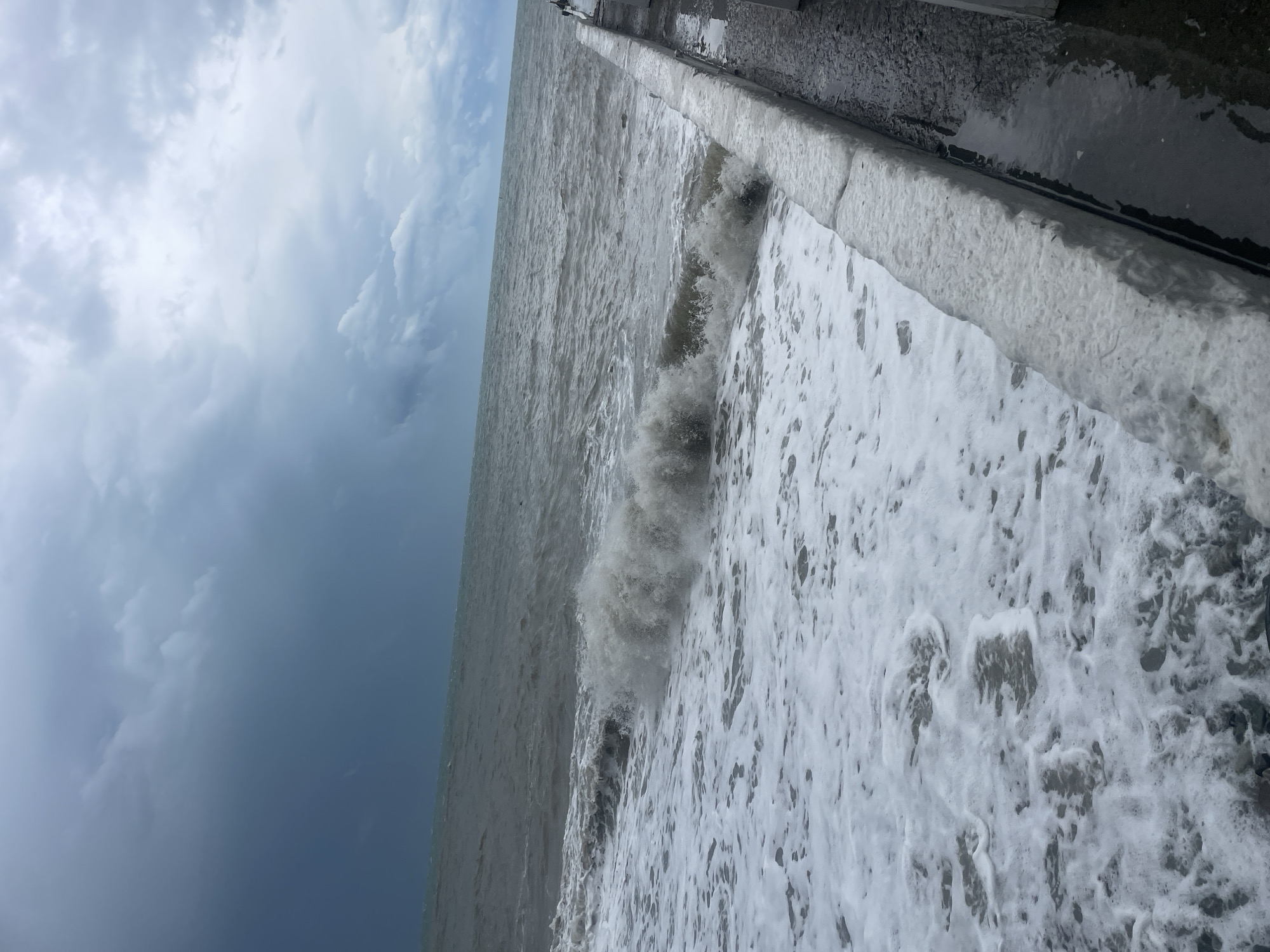 Stormy weather hits Sochi's Black Sea coastline