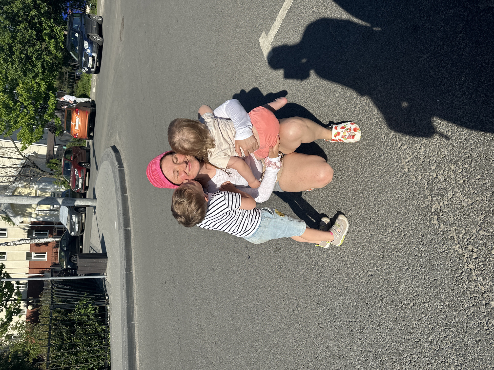 Family outing with toddler documented in Nizhny Novgorod