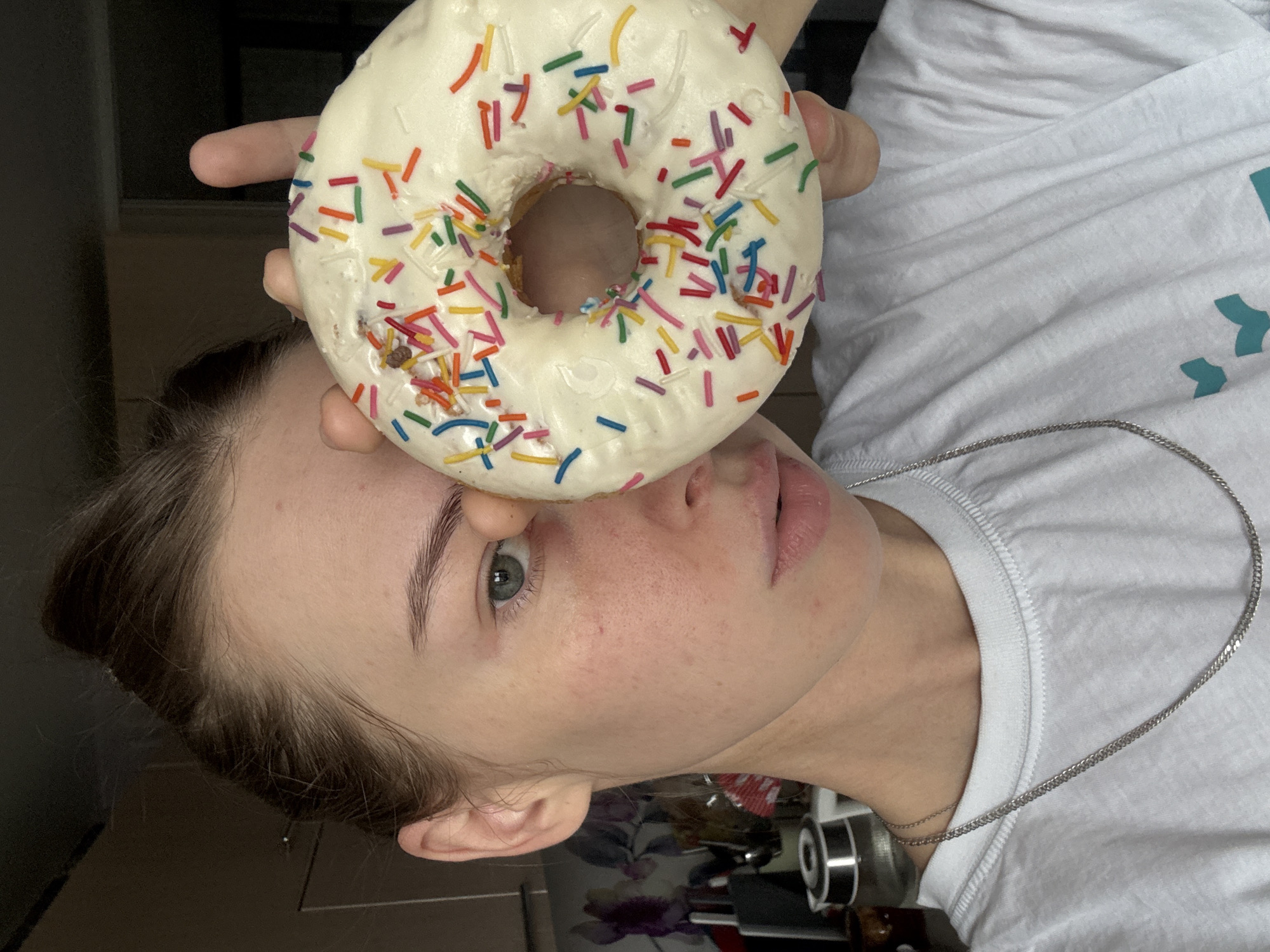 Coffee machine, sprinkle donuts, and a morning in Perm