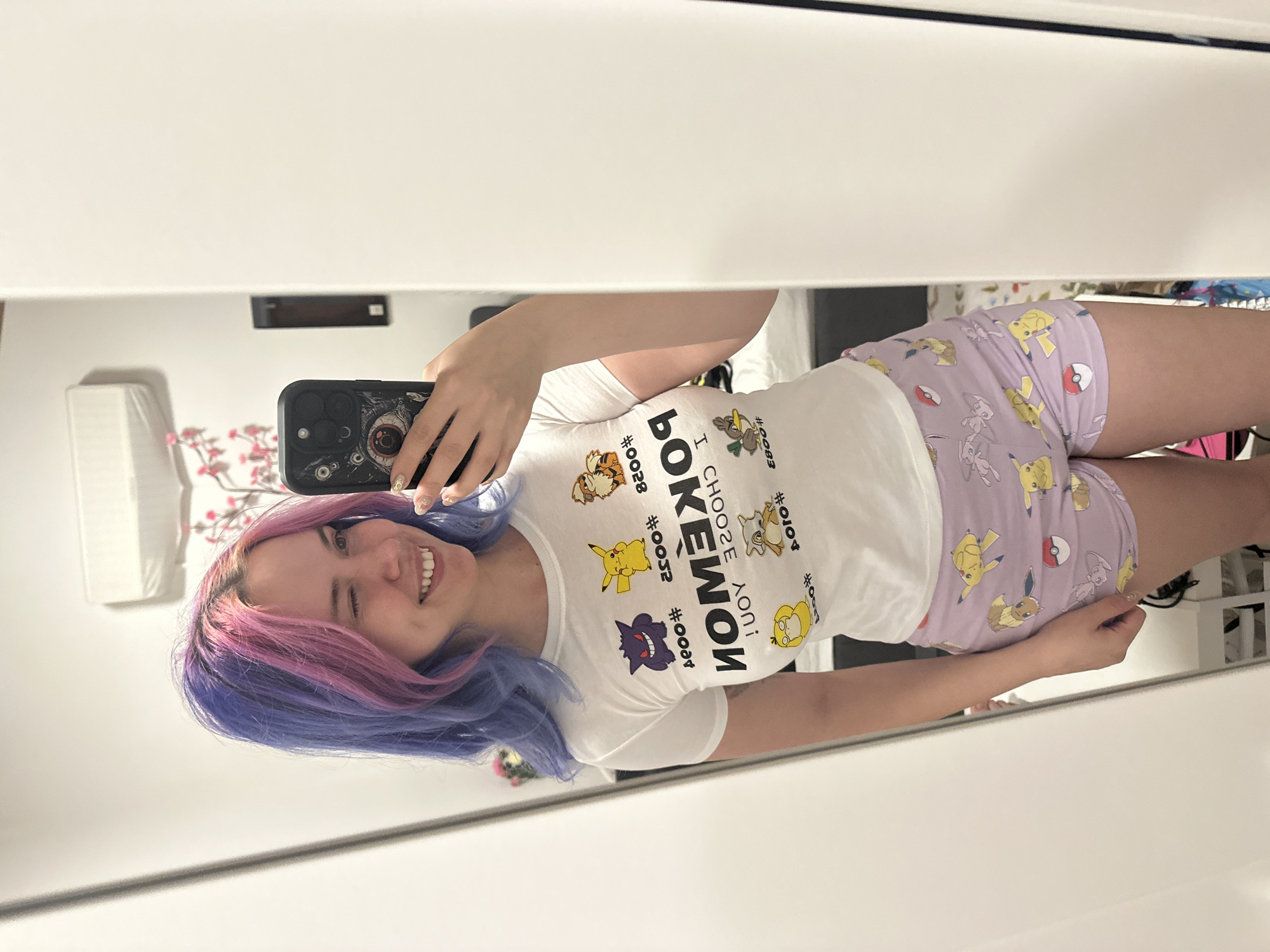 Pokemon fan documents collection and themed outfits in Zagreb