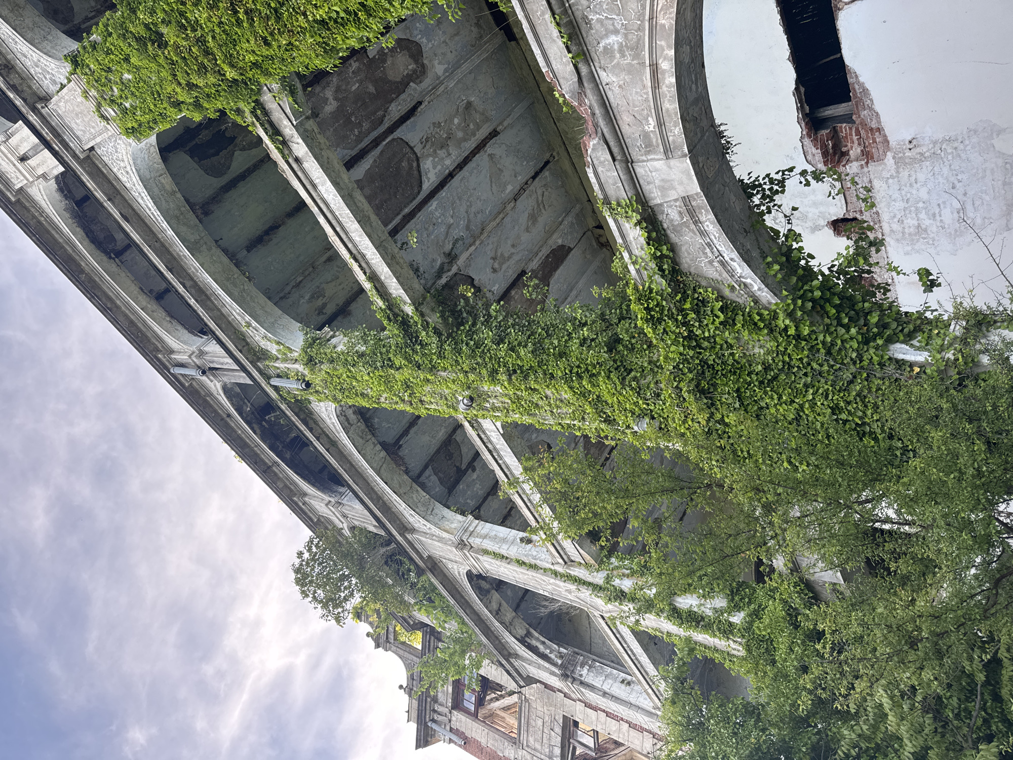 Photographer documents overgrown ruins in abandoned Abkhazian town