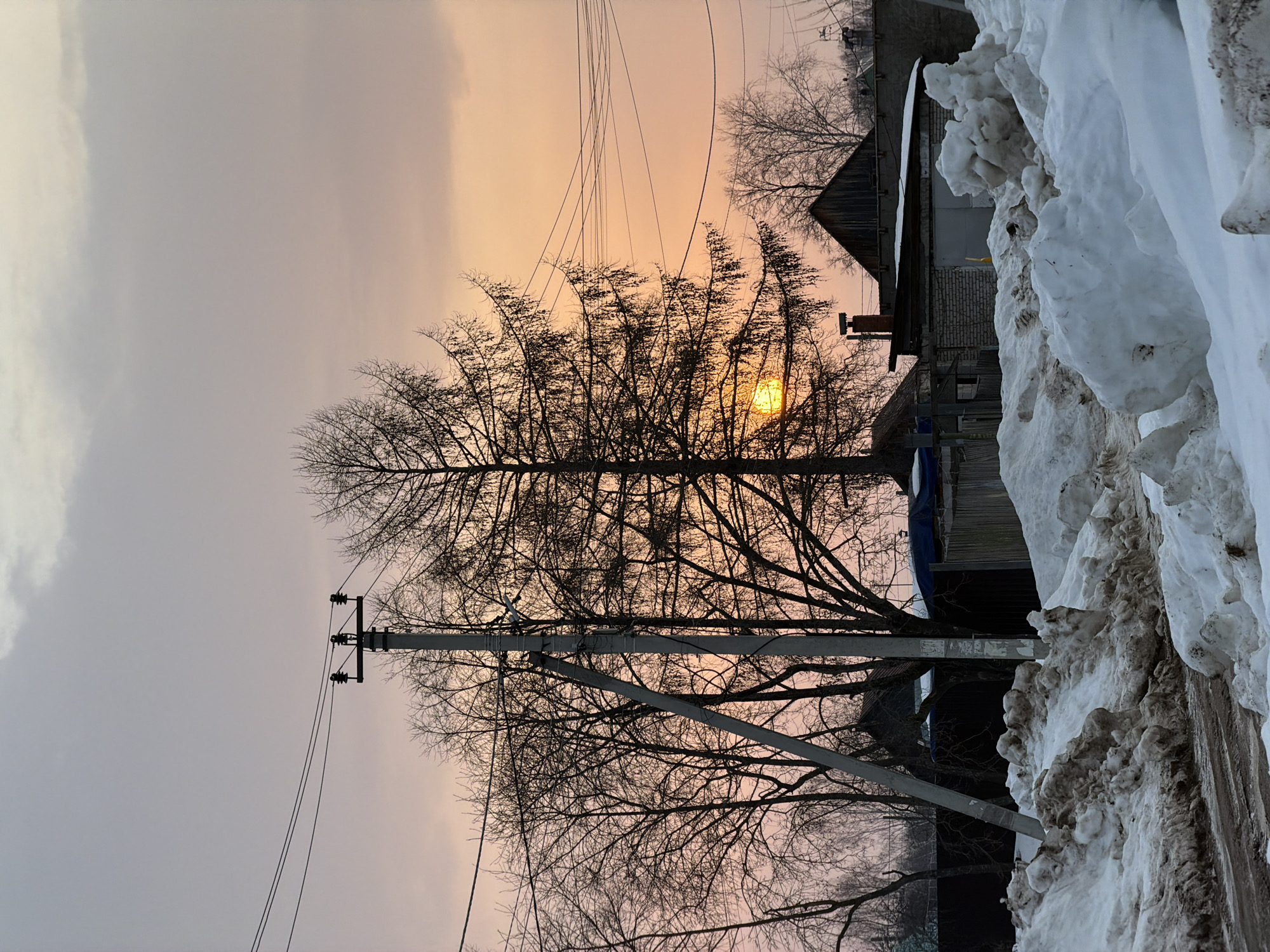 Winter portrait session captured in Chaikovsky, Russia