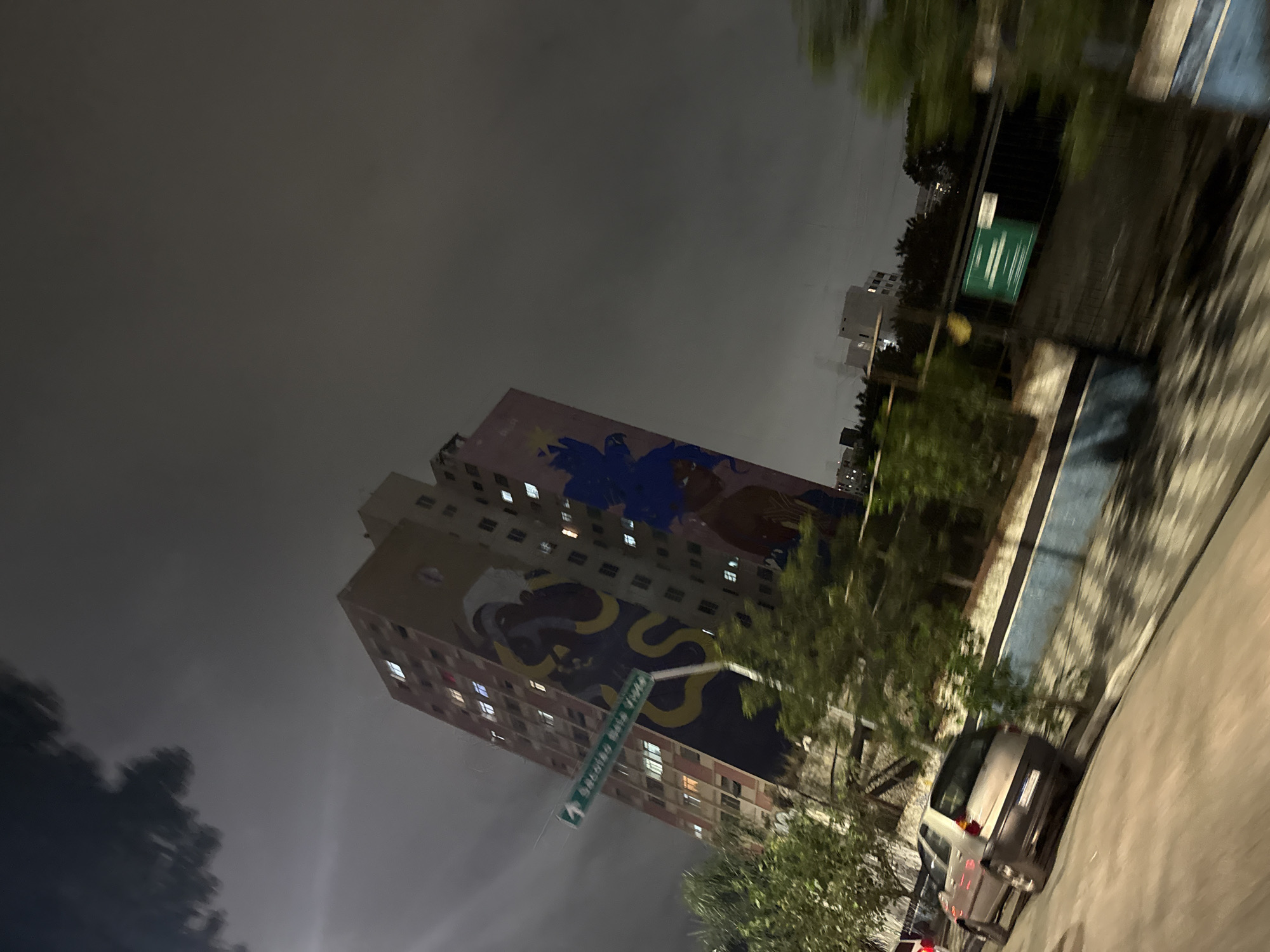 Nighttime street scenes documented across São Paulo neighborhoods