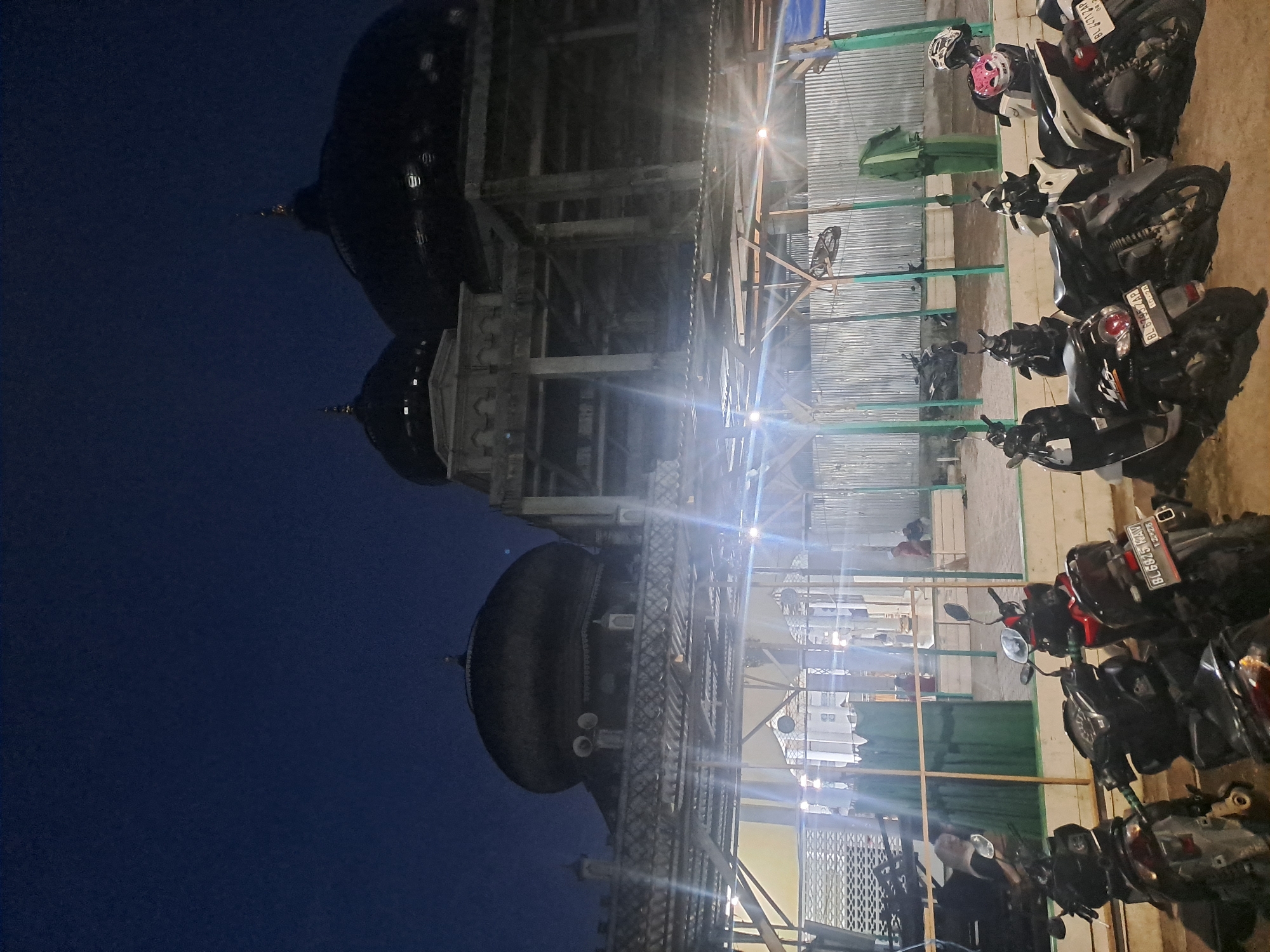Mosque construction continues in Pantegajah, Indonesia