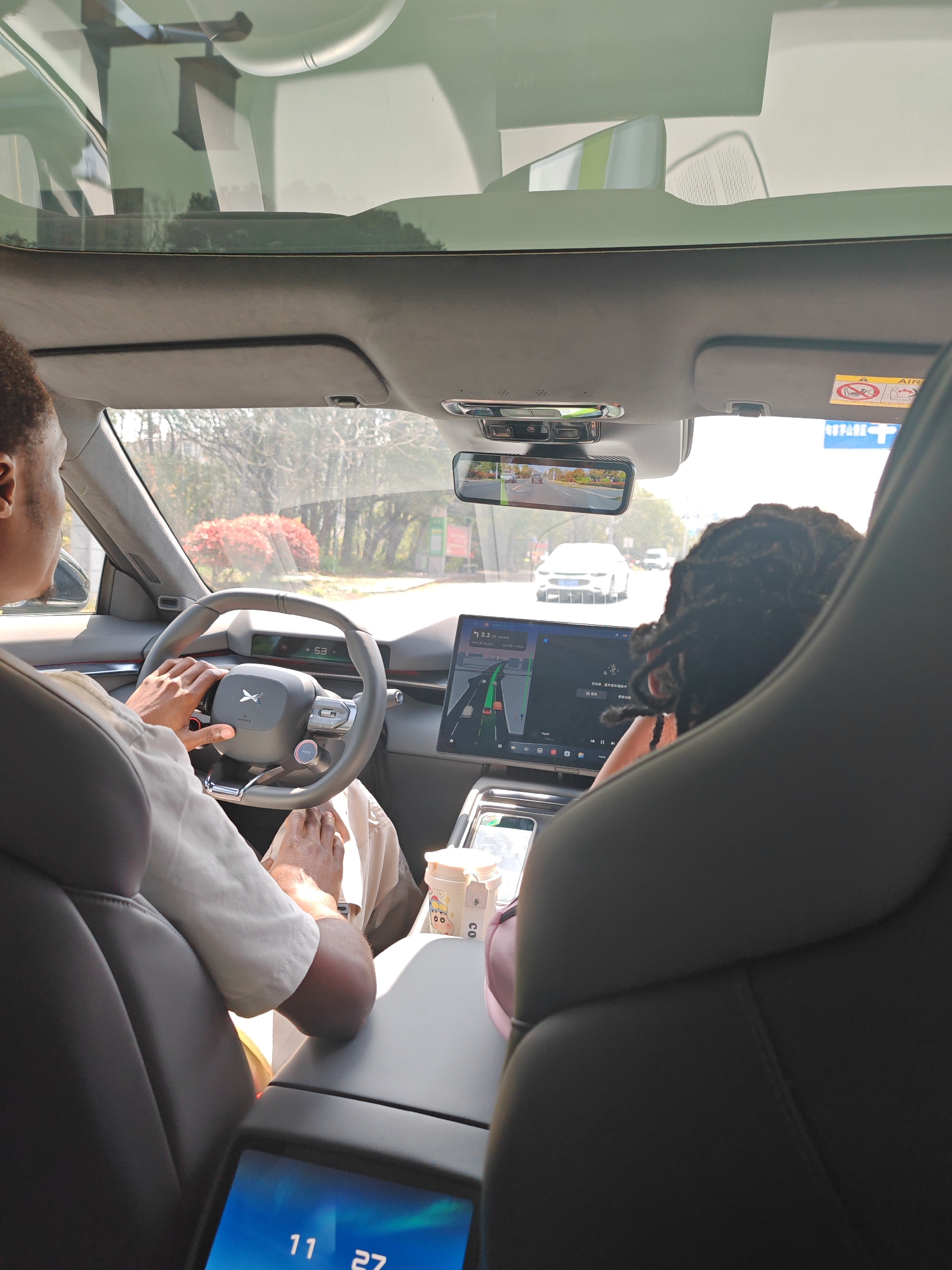 Vehicle journey documented through Jurong streets and landmarks