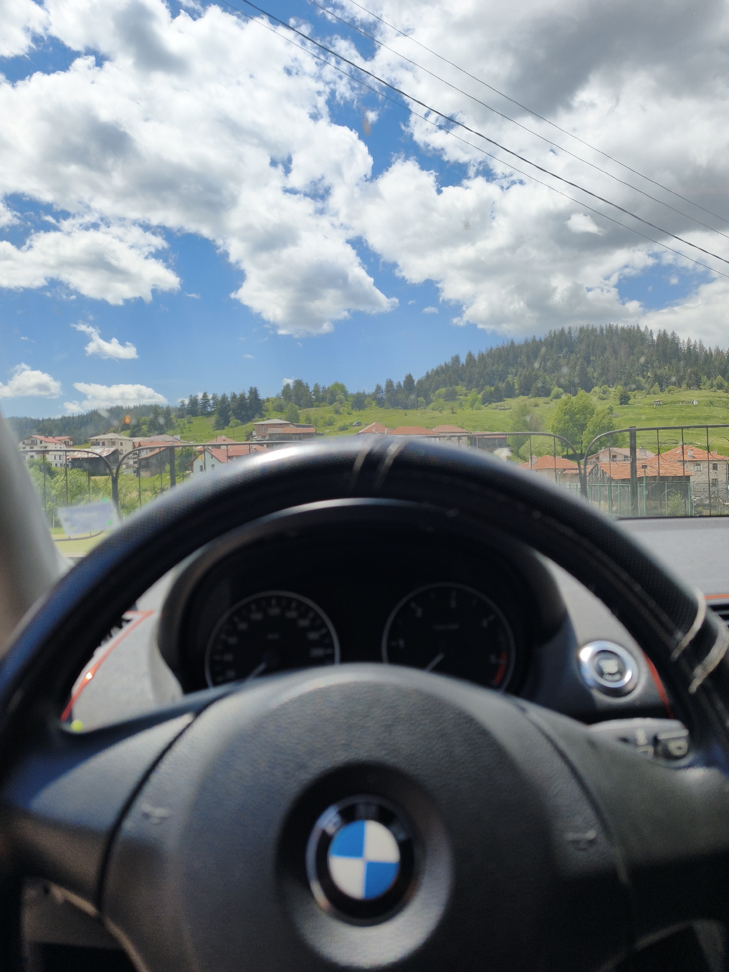 Morning drive through rural Borino, Bulgaria documented by traveler