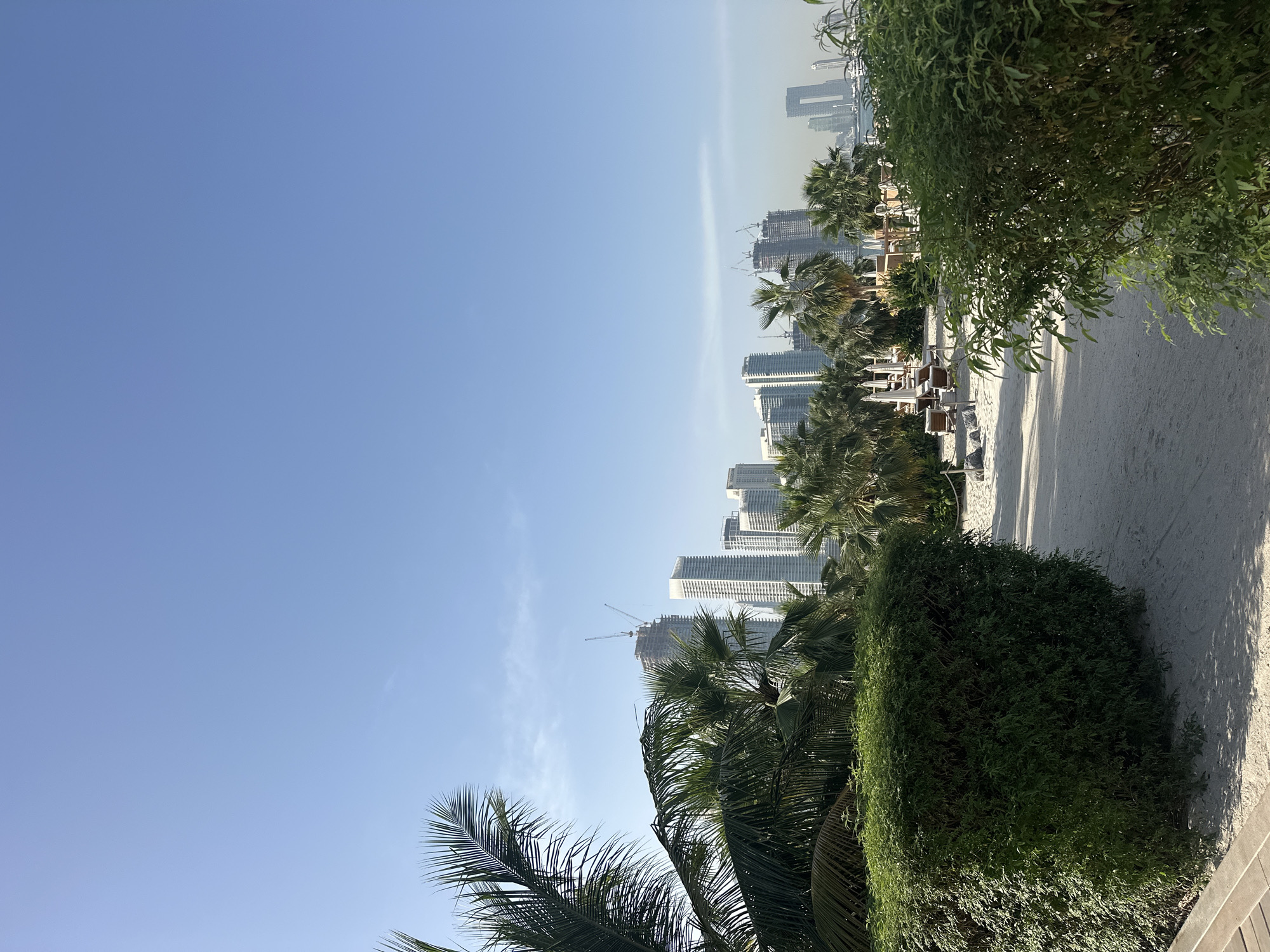 Early morning scenes captured around Dubai's JBR waterfront area