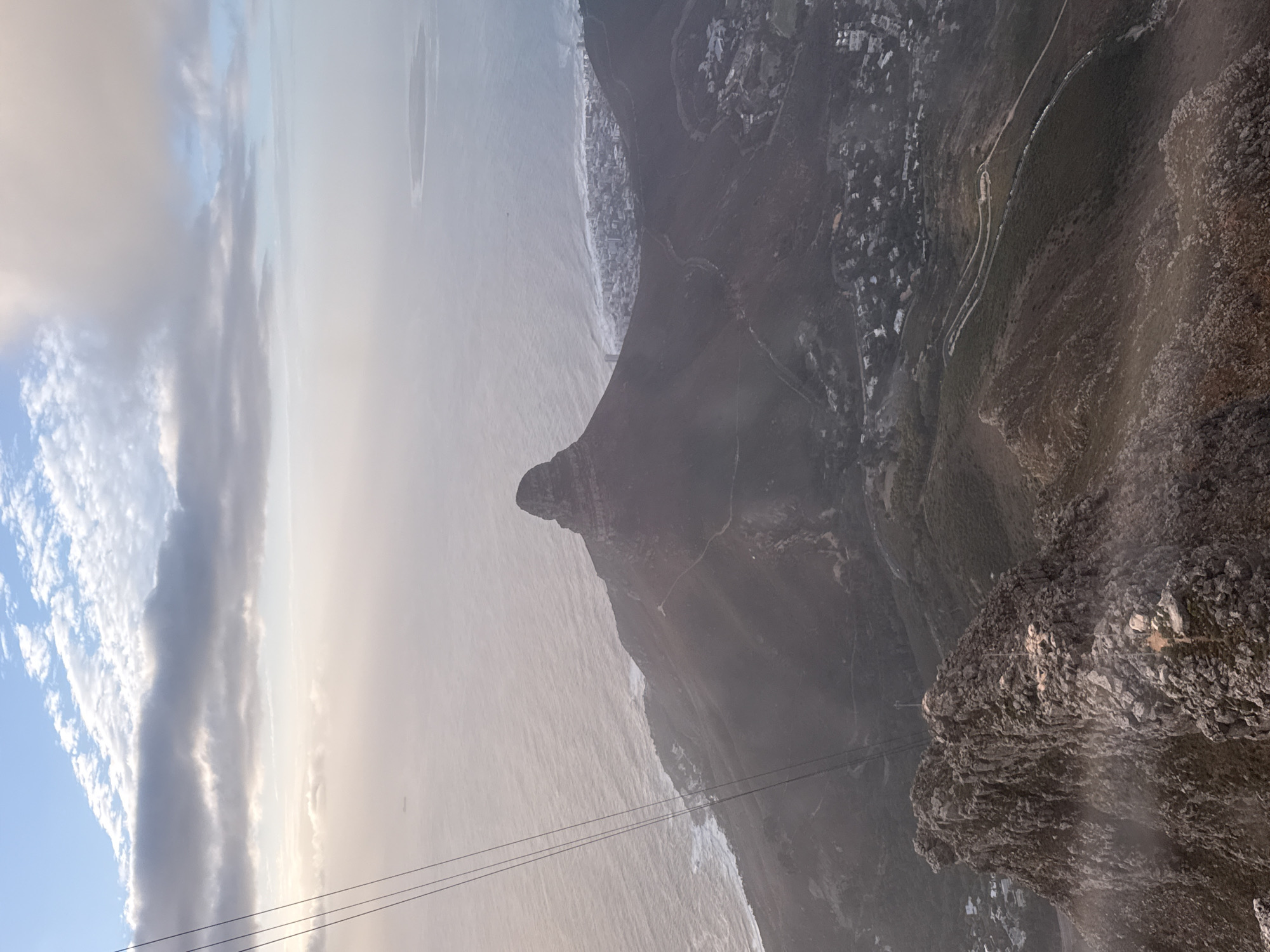 Table Mountain viewpoint captures Lion's Head landscape views