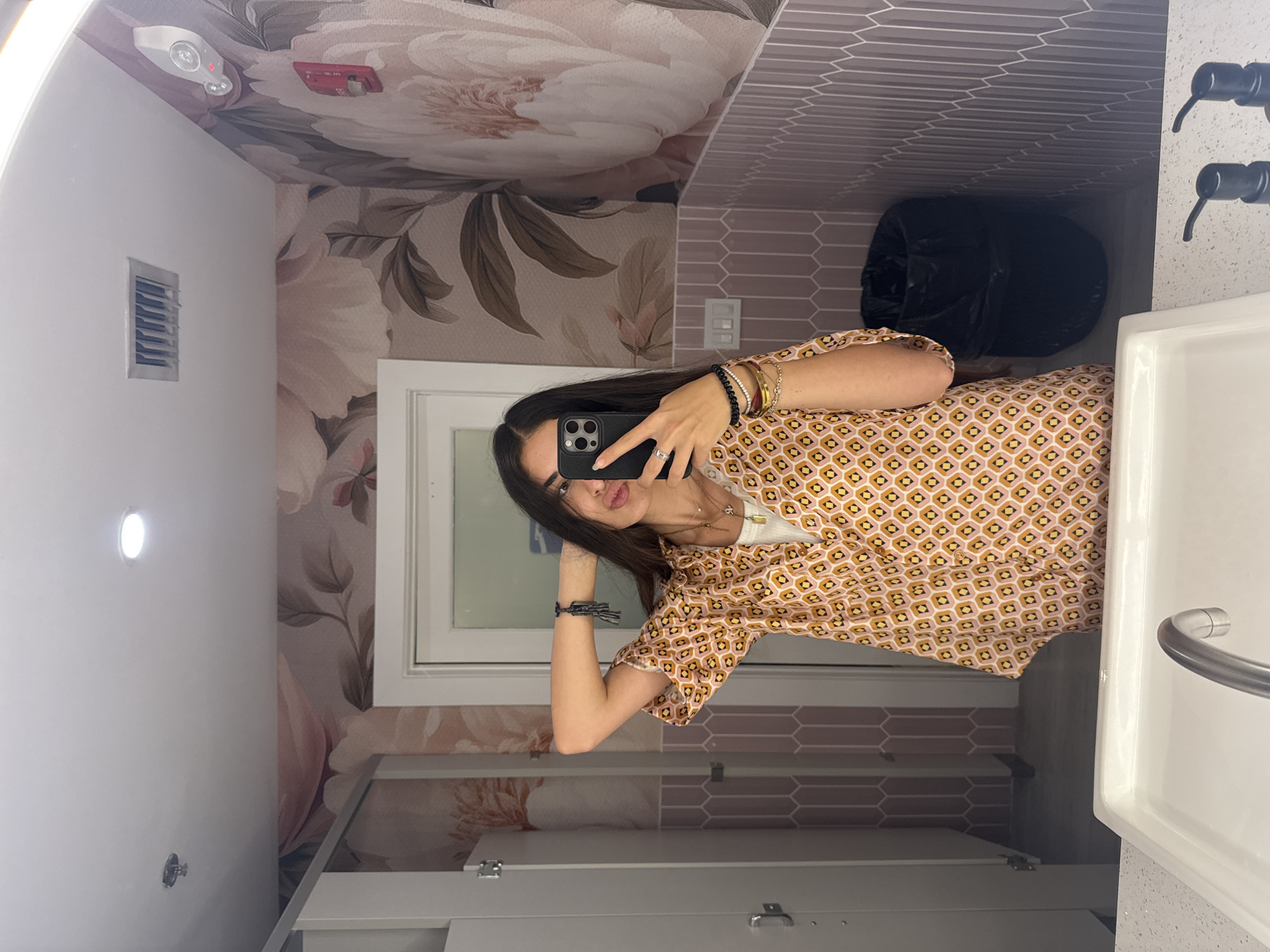 Woman Takes Mirror Selfies in Boca Raton Bathroom