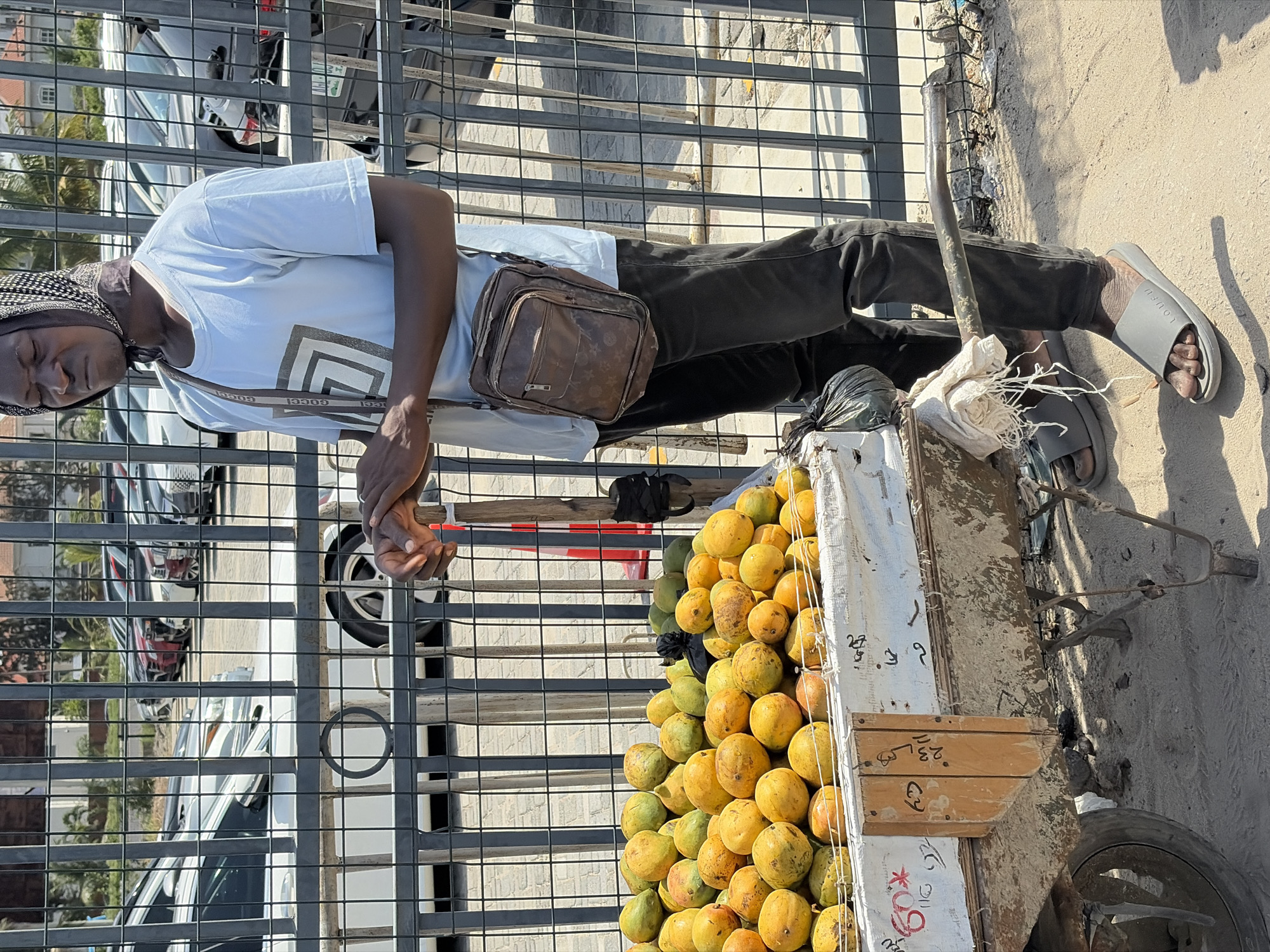 Daily life scenes captured in Igboefon, Nigeria market area