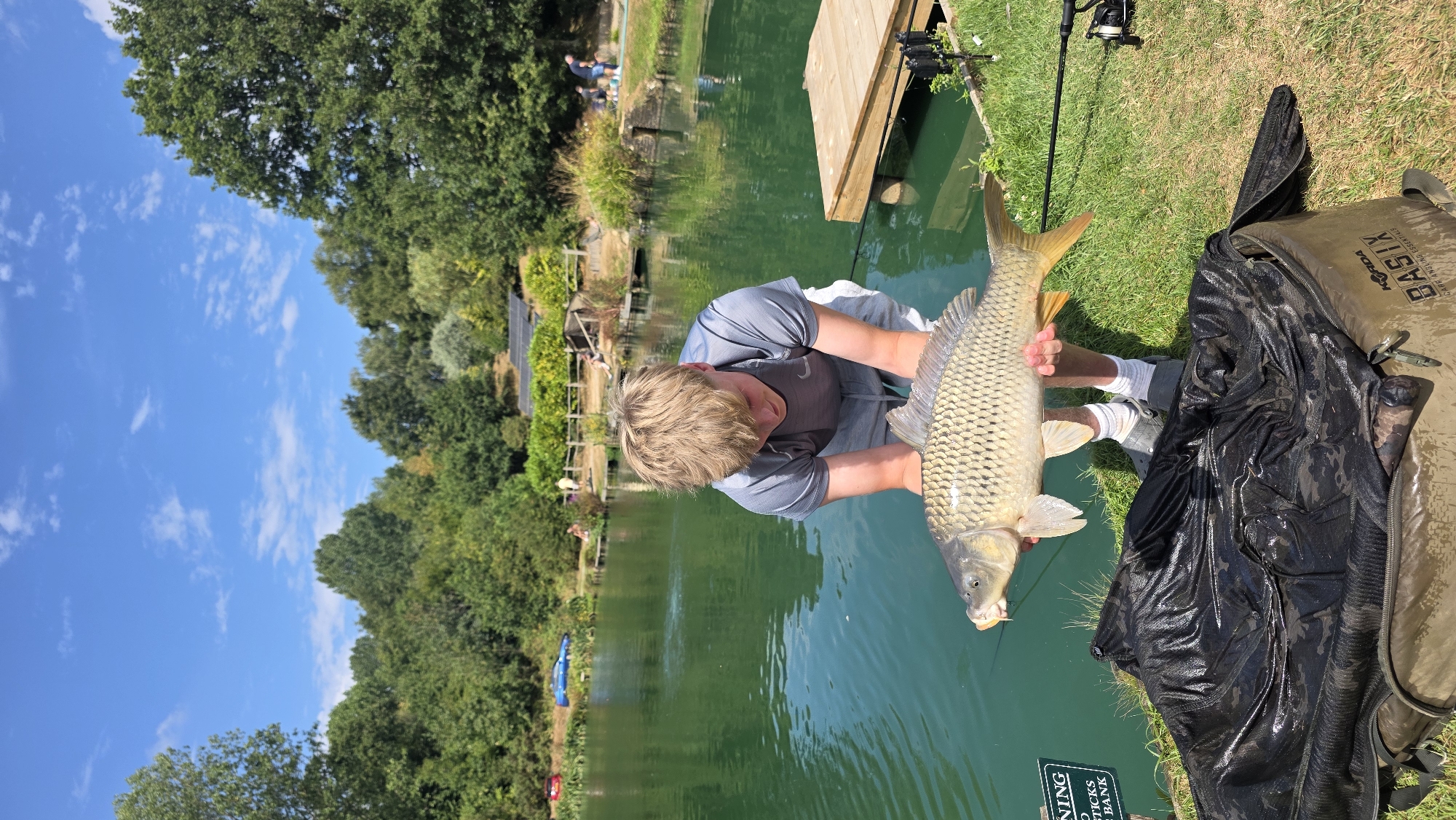 Fishing lake and garden pond visit in Tunbridge Wells