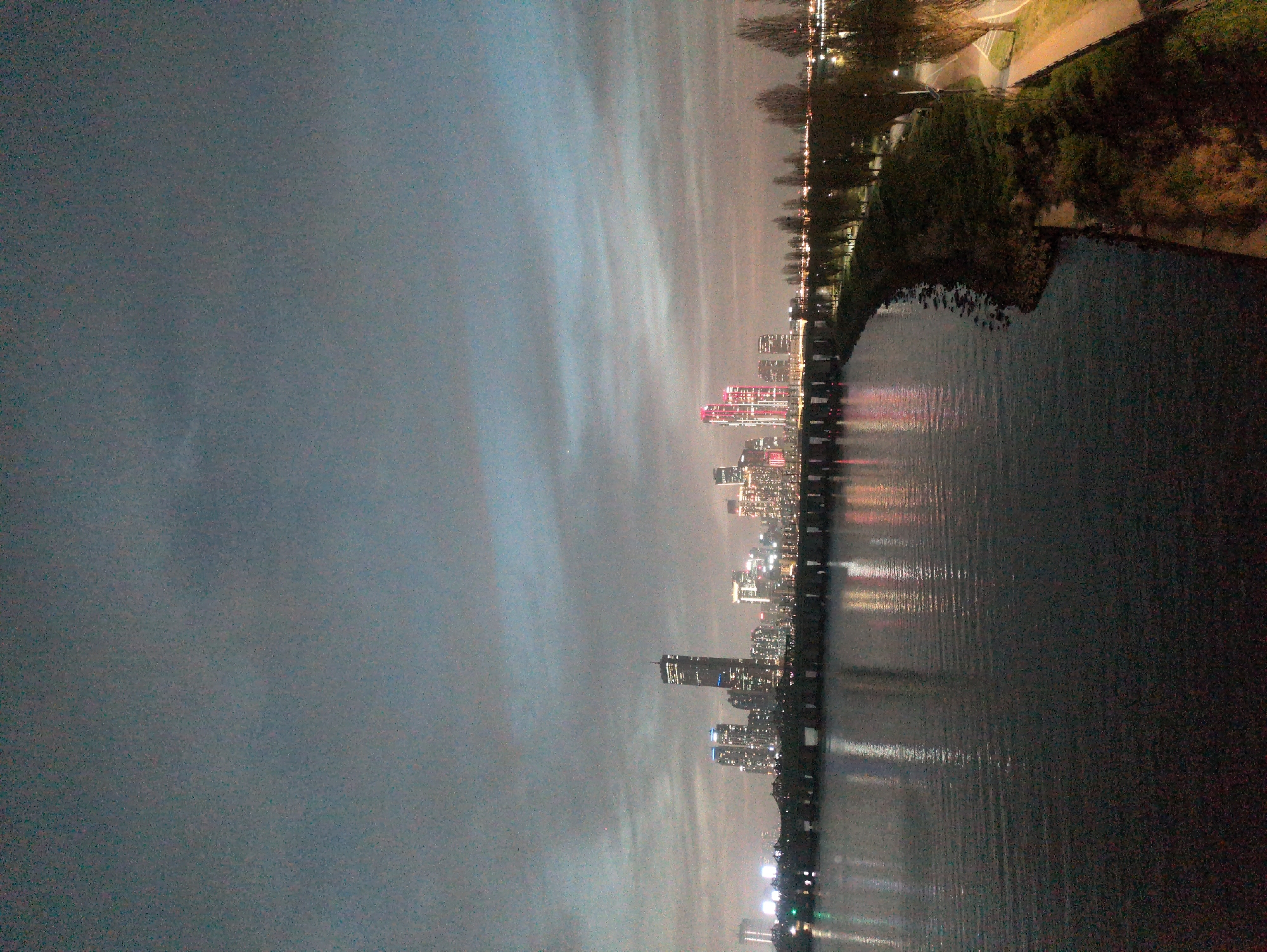 Seoul morning scenes captured: river views, autonomous vehicle, city streets
