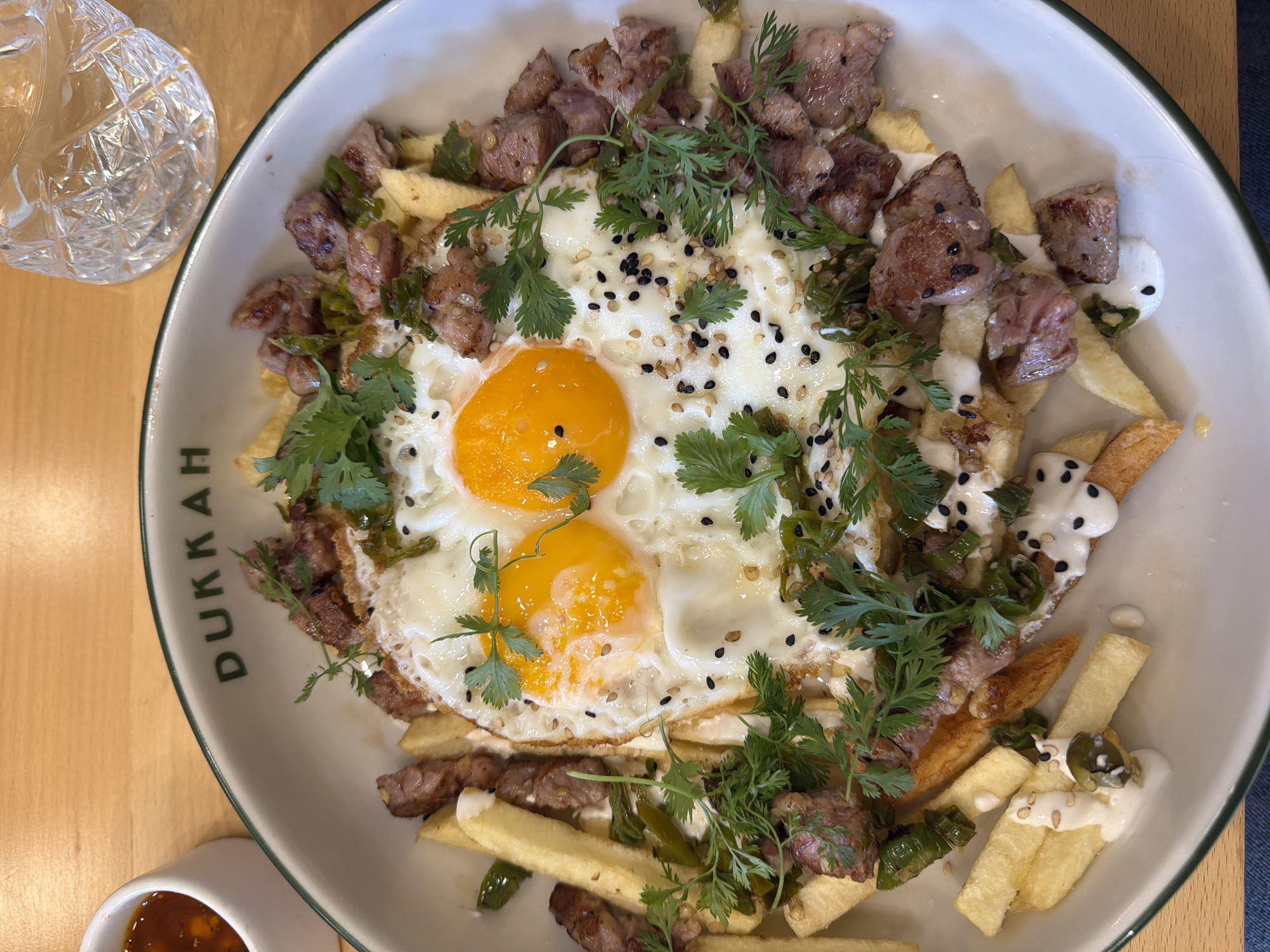 Diners document meals at Dukkah restaurant in Mexico City