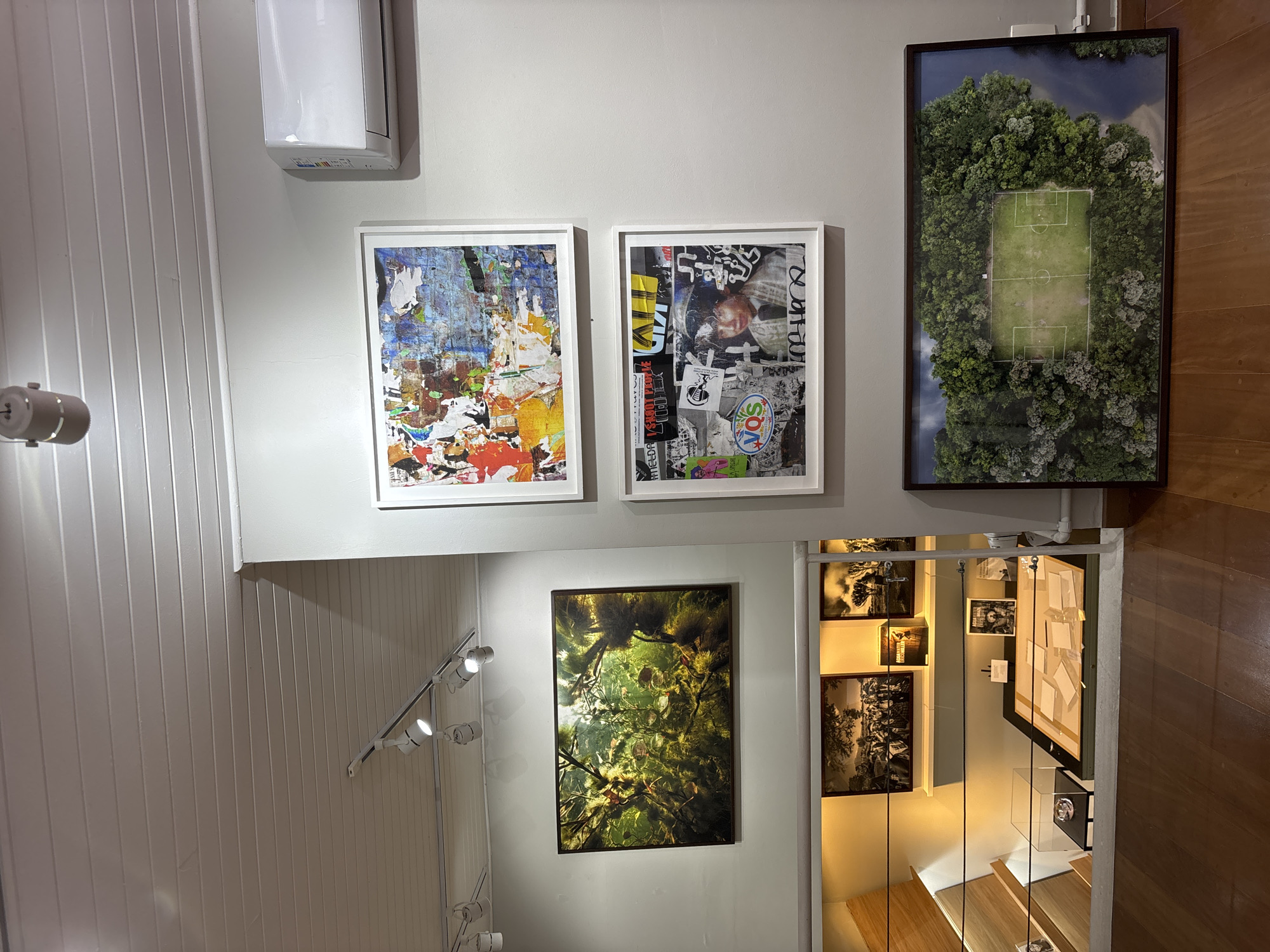 Art gallery exhibition documented in São Paulo