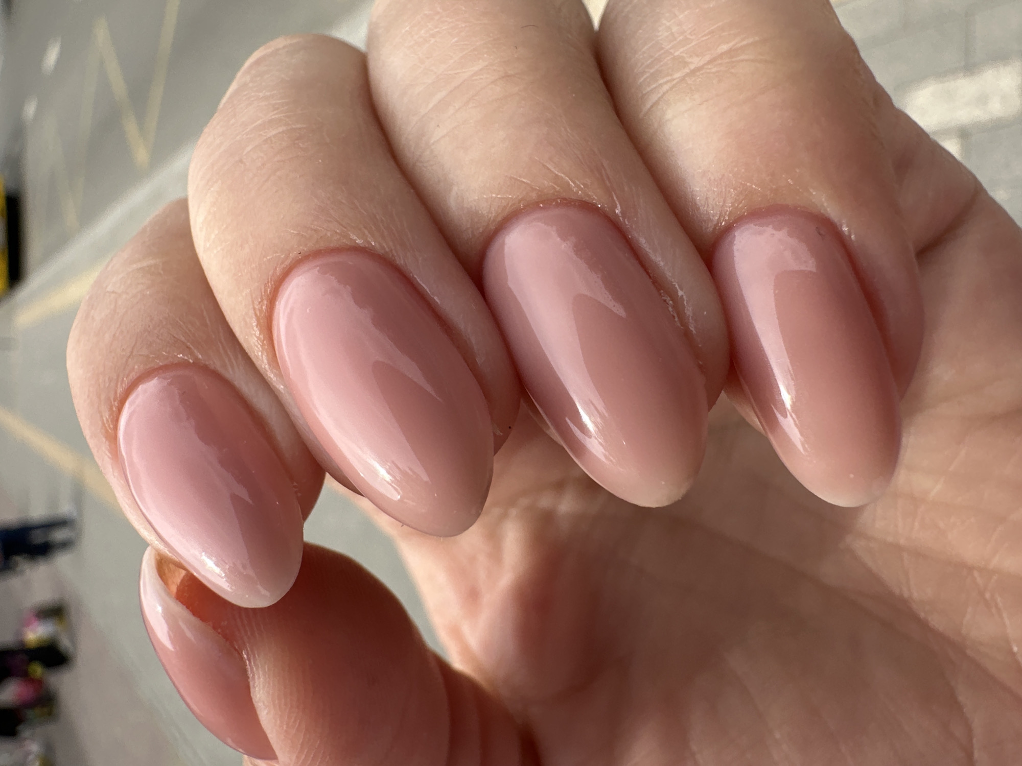 Fresh manicure documented at Ternopil beauty salon