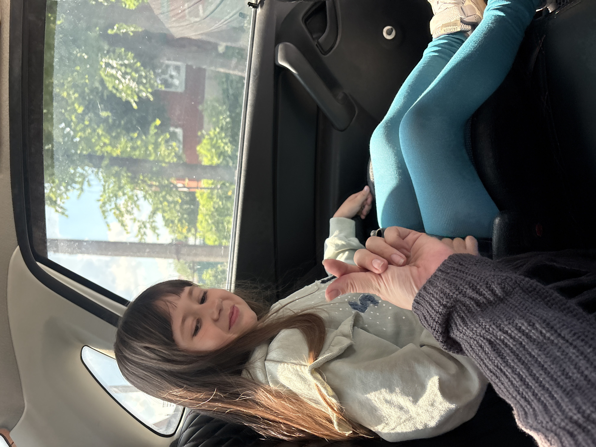 Child observed during car journey in Chaikovsky, Russia