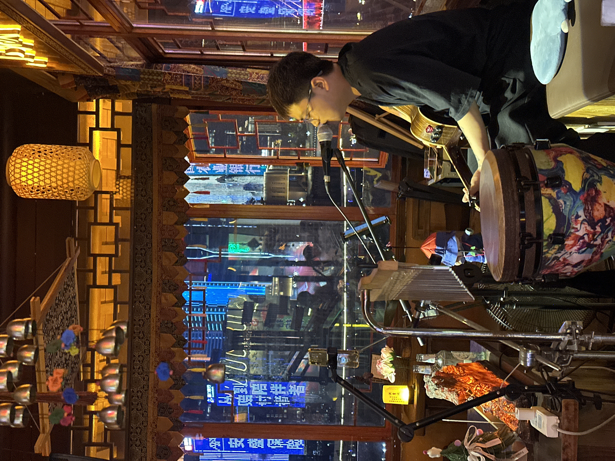 Traditional Chinese cultural performances captured across Yuzhong District