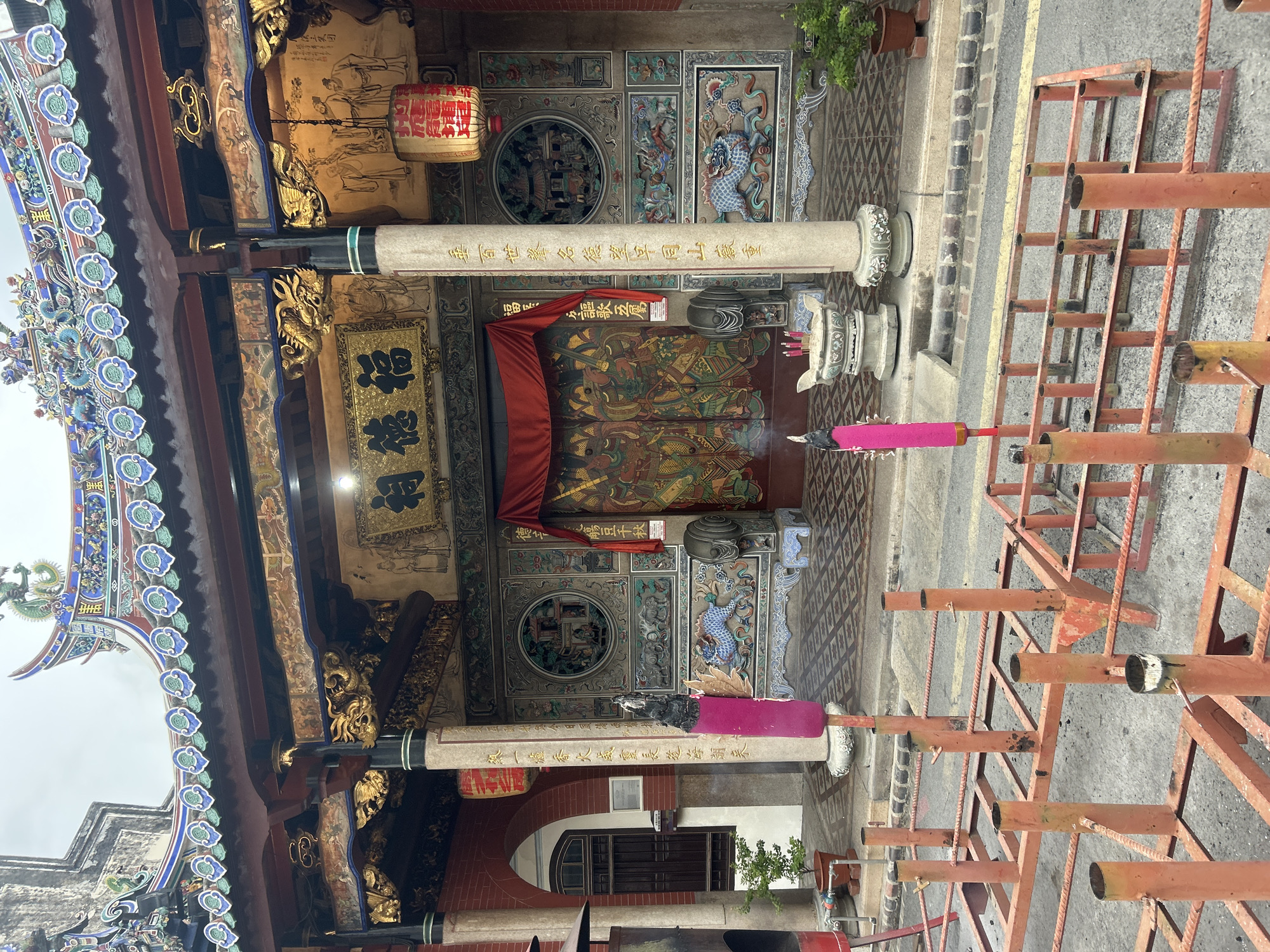 Temples, street art, and incense in George Town's heritage quarter