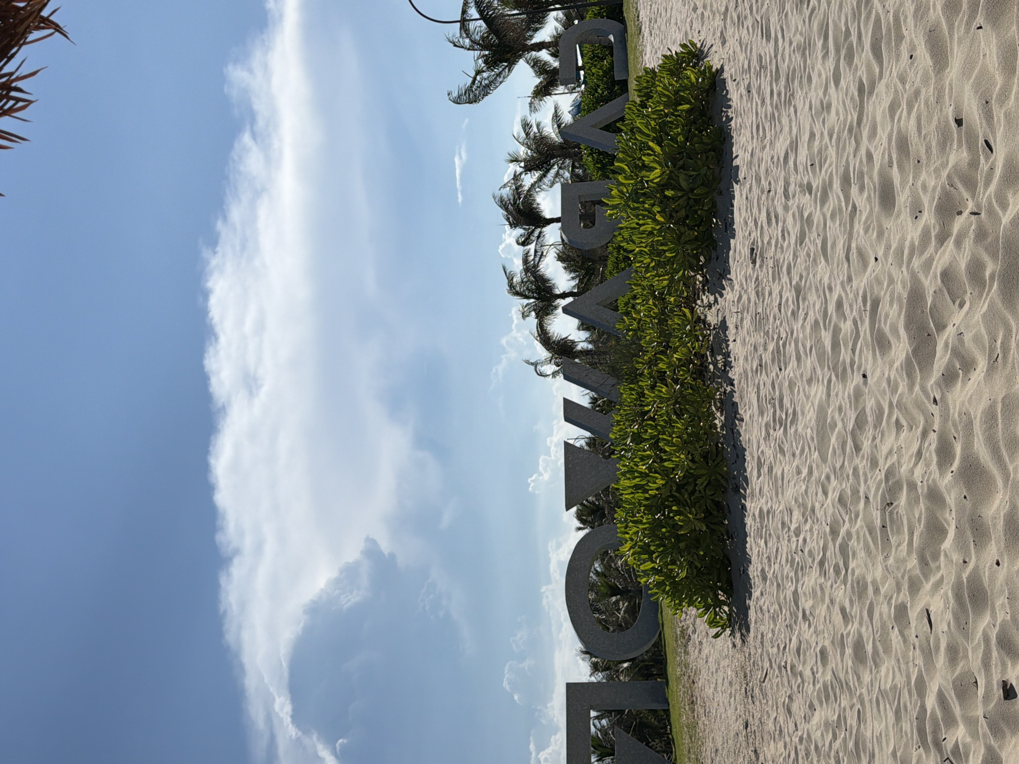Beach resort morning at Cam Ranh, Vietnam
