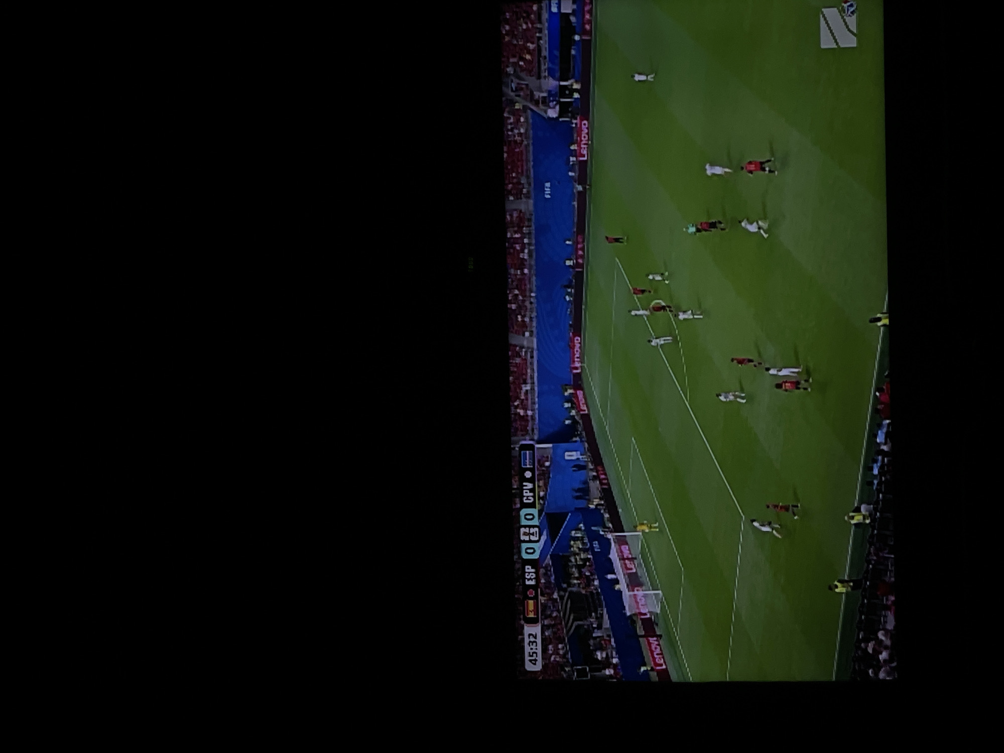 Spain vs Cape Verde match watched live and at home in Tbilisi