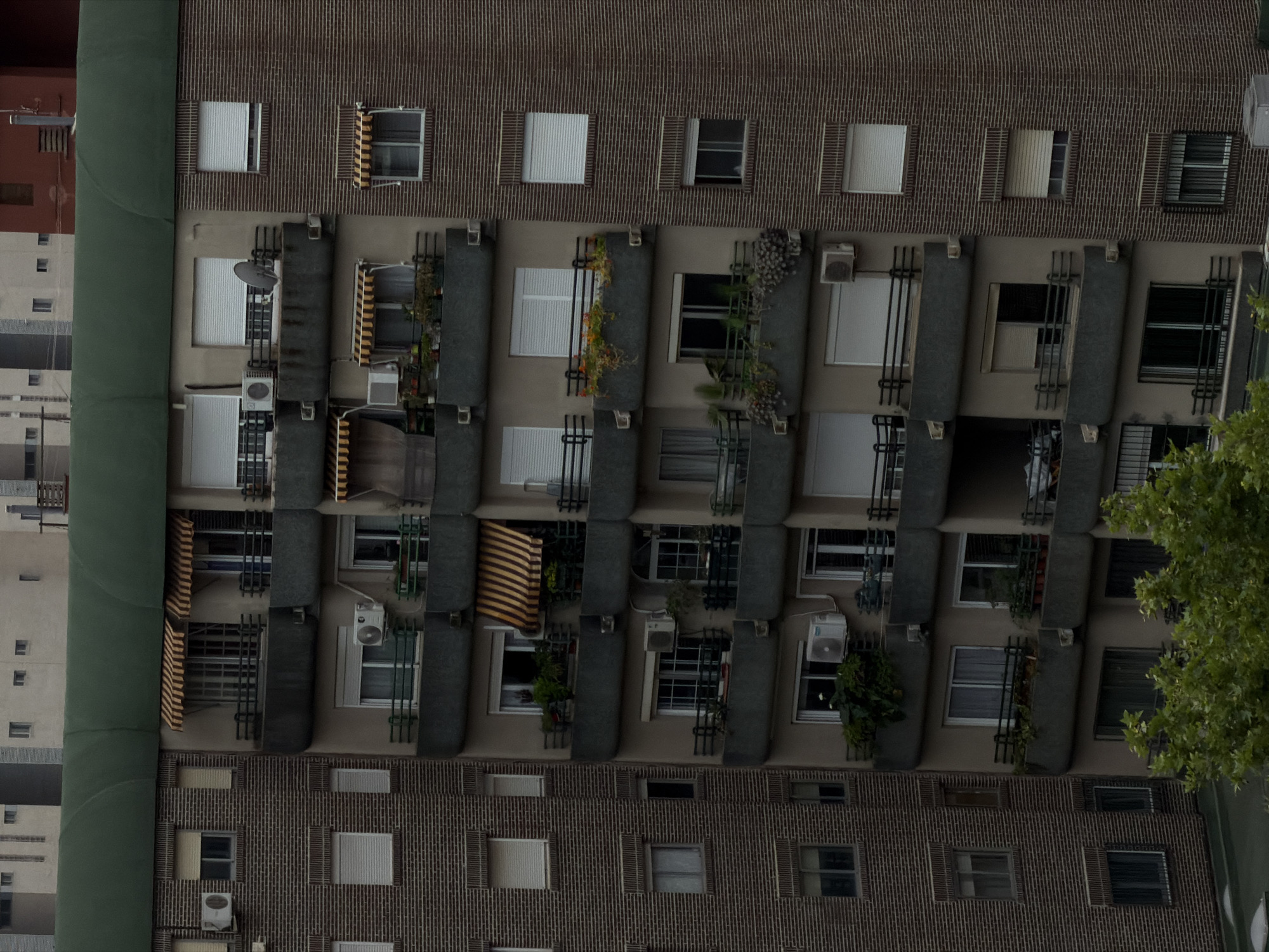 Evening urban scenes documented across Valencia residential district