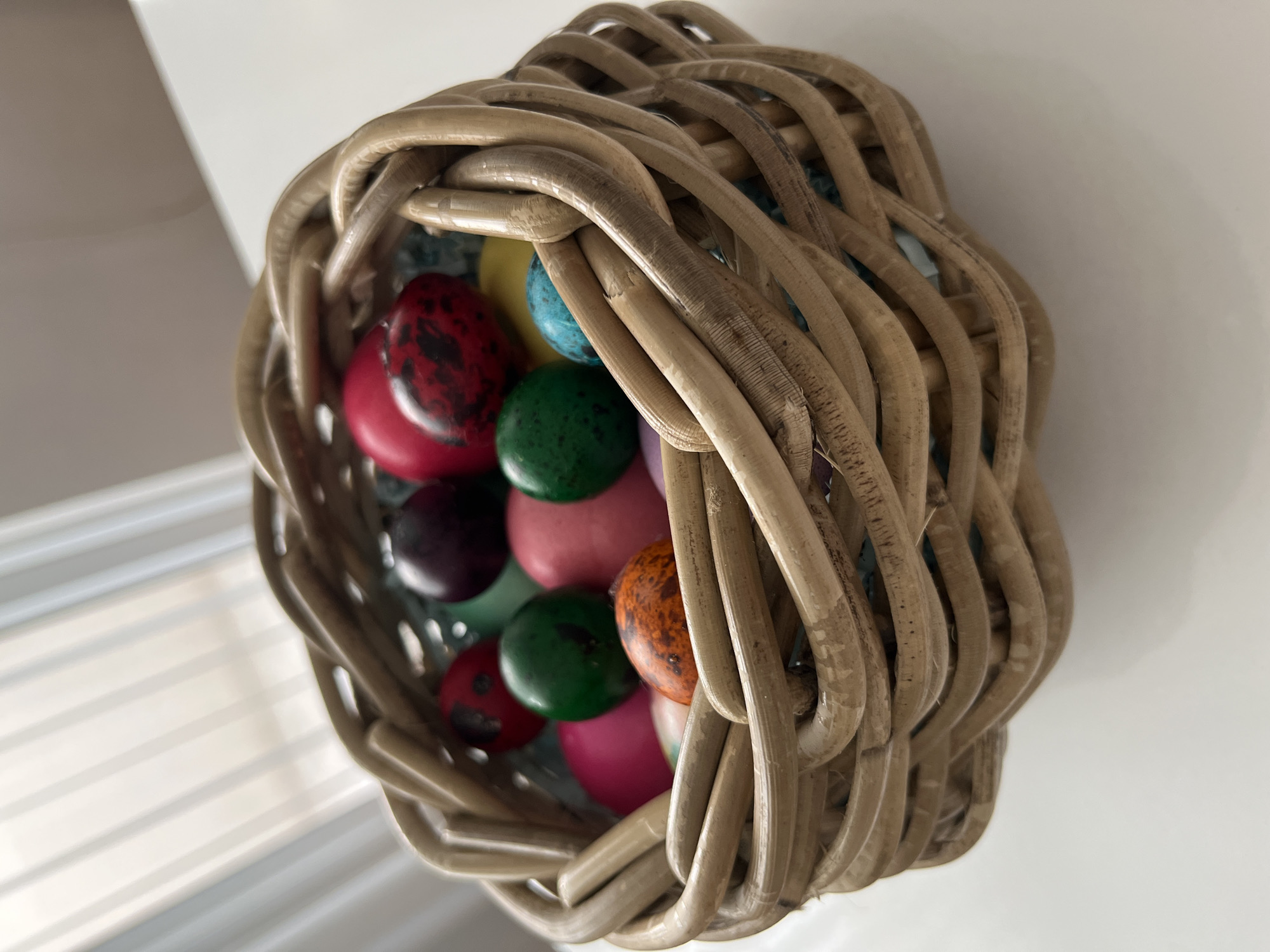 Easter egg displays captured by witnesses in Varna