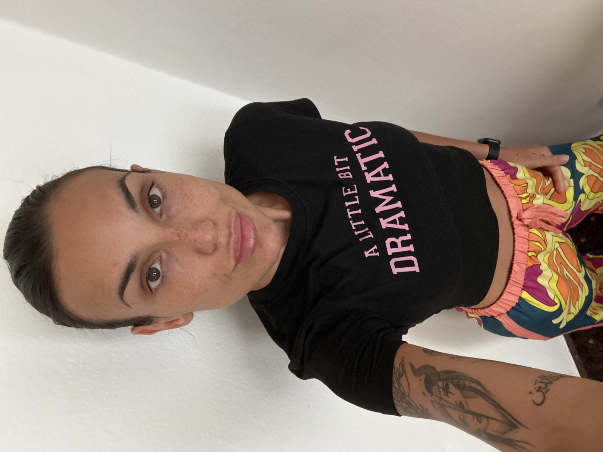 Casual selfies and a fragrance shot from Prague