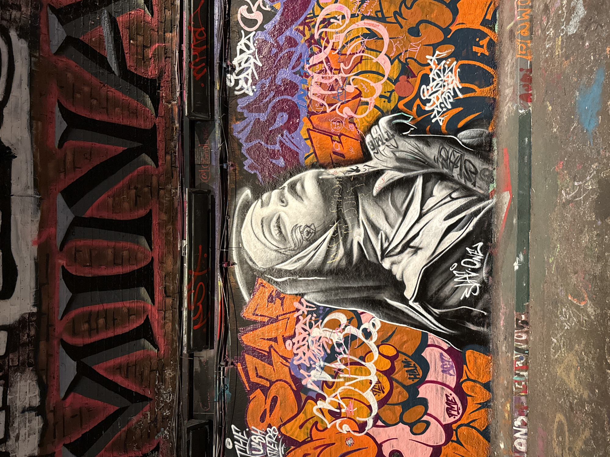 London street art and urban life documented across city