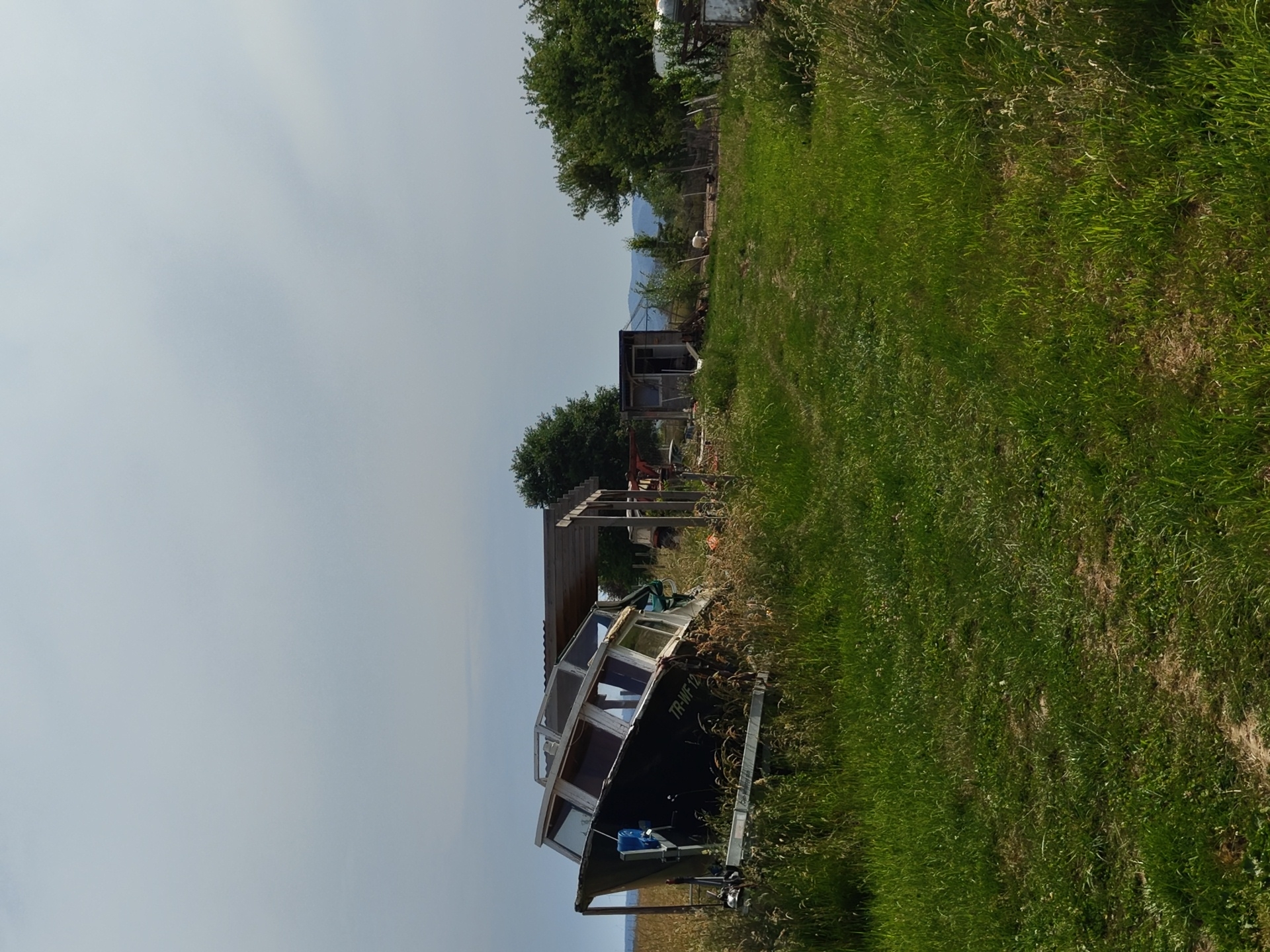 Abandoned boat and rural landscapes documented in Mettlach, Germany
