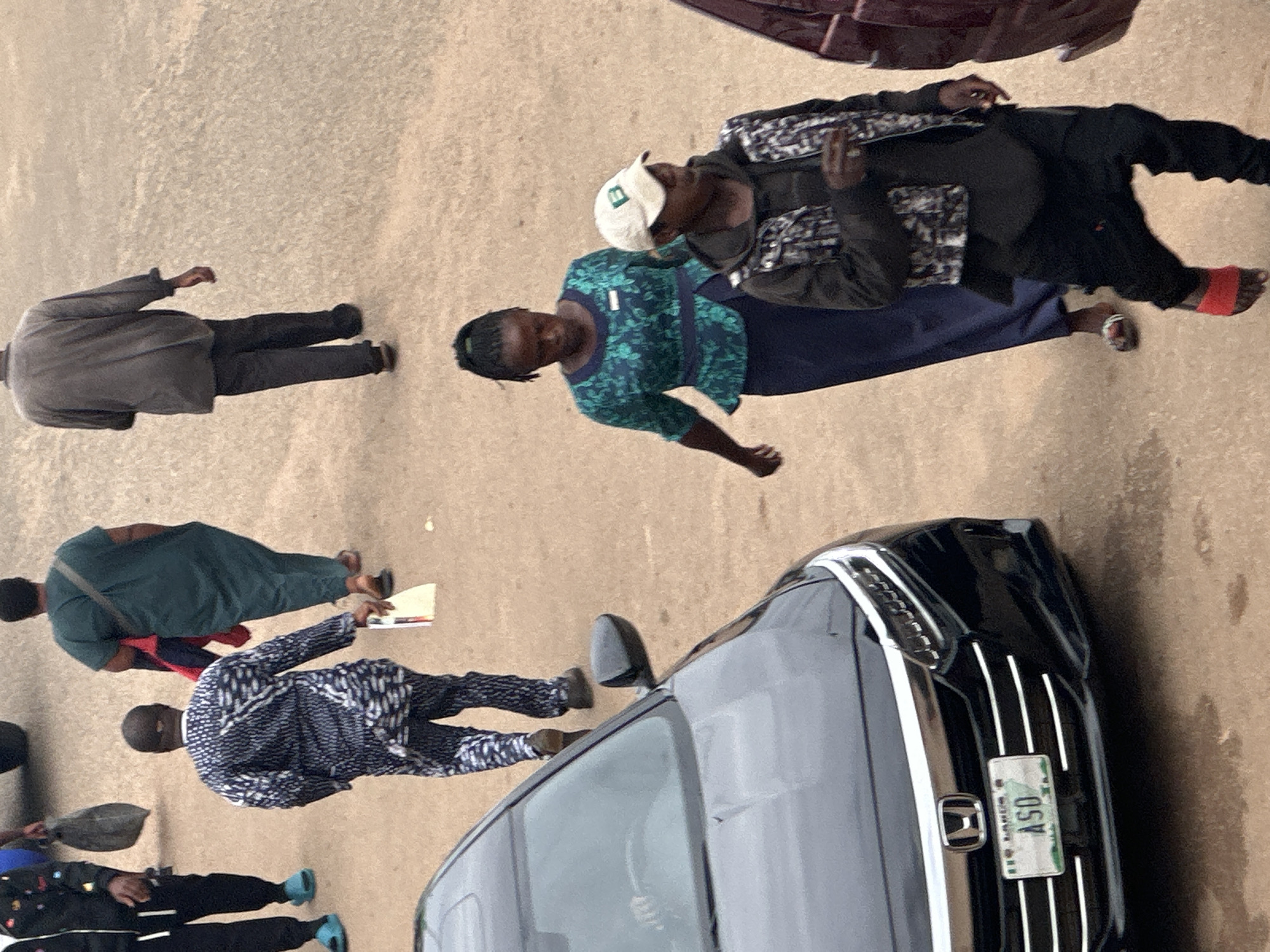 Morning street life in Bukuru, Nigeria