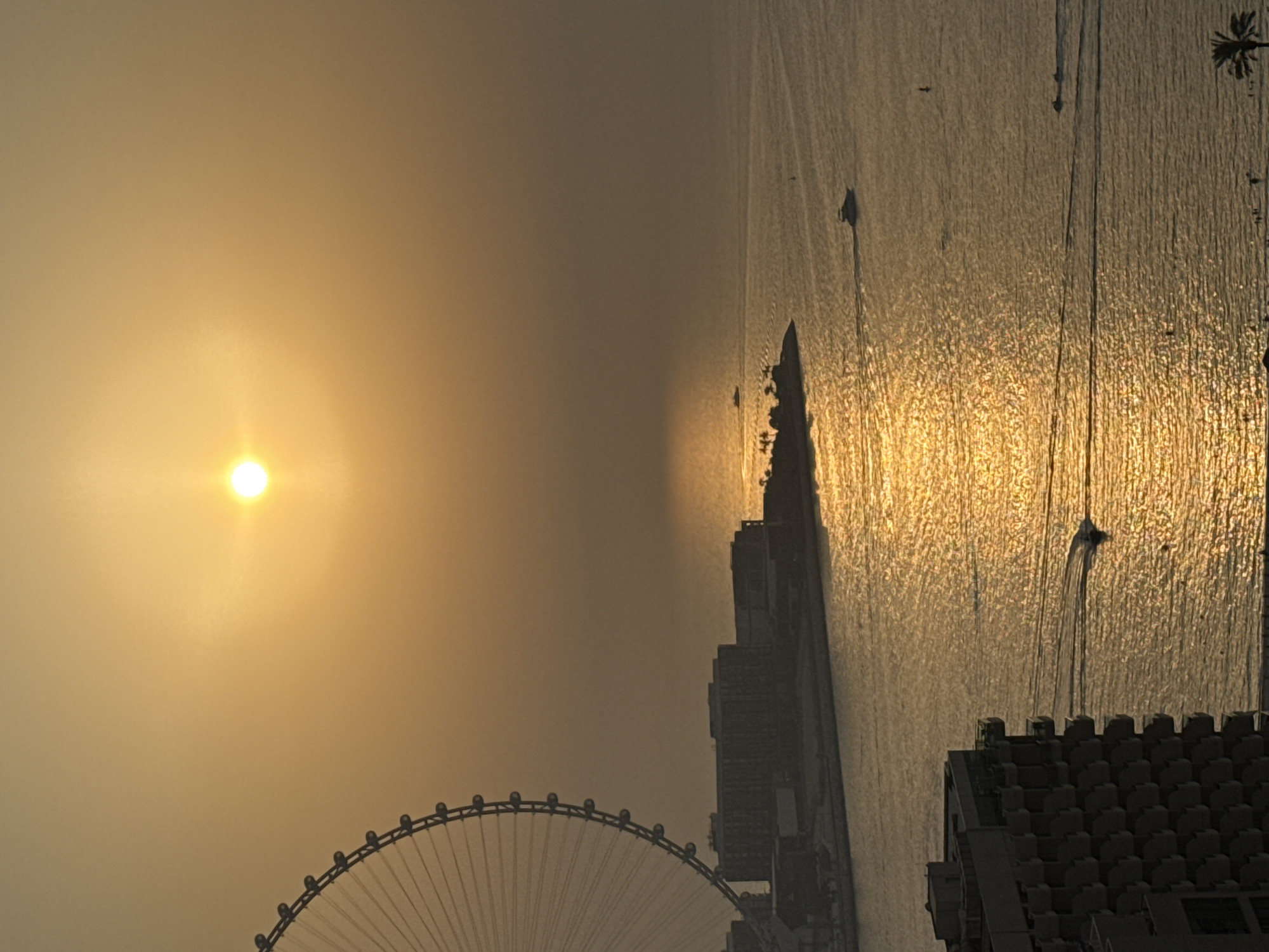 Sunset stroll around Bluewaters Island and JBR, Dubai
