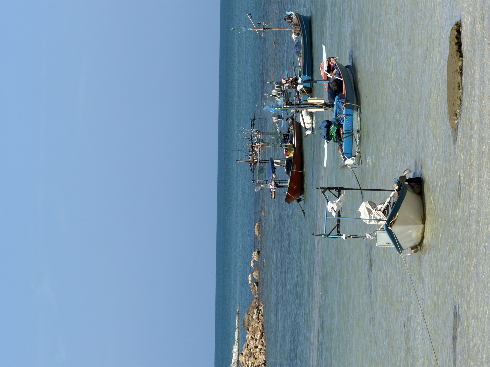 Lazy beach morning on the shores of Koh Samui
