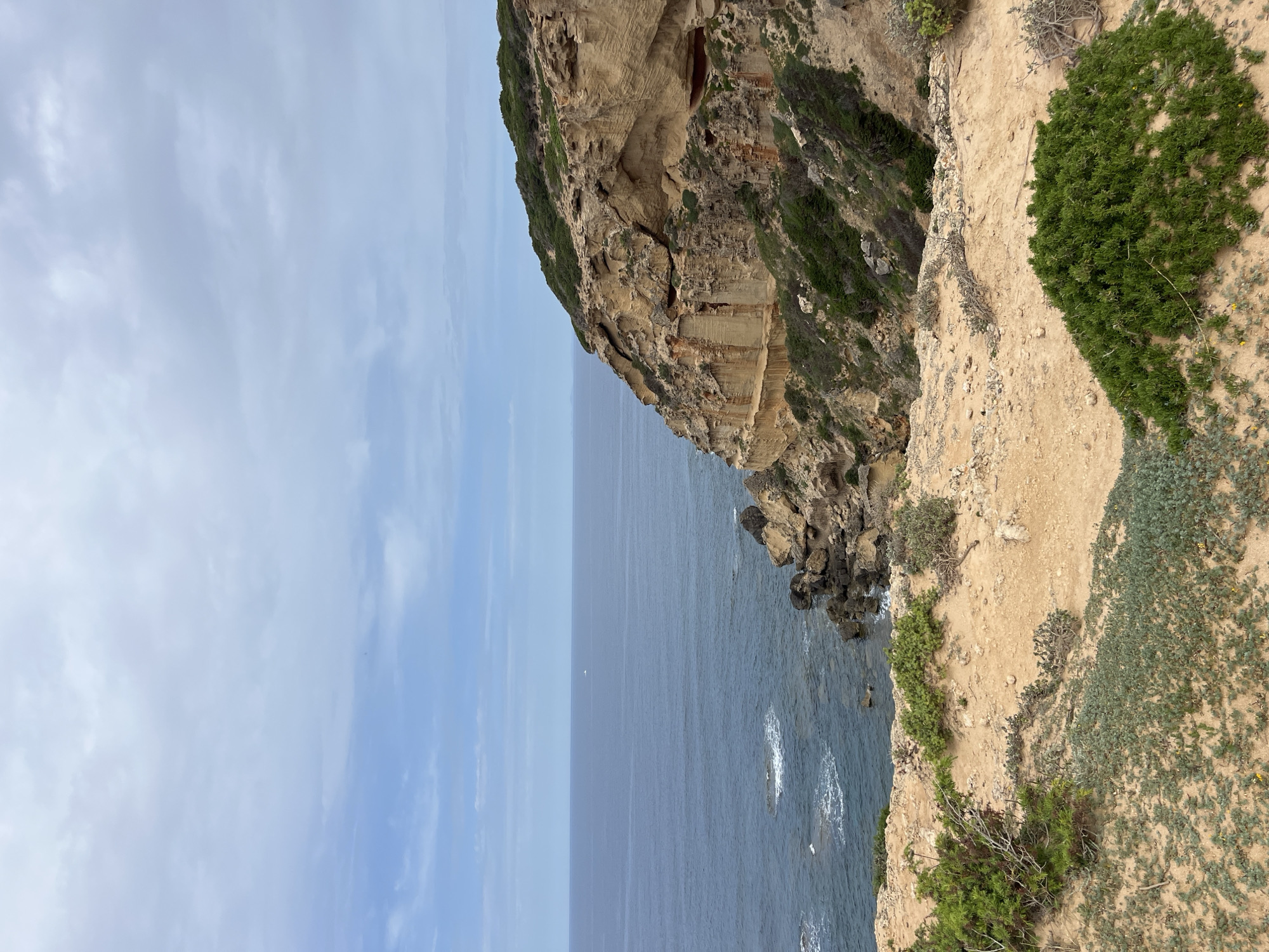 Morning coastal views documented near San Vero Milis, Italy