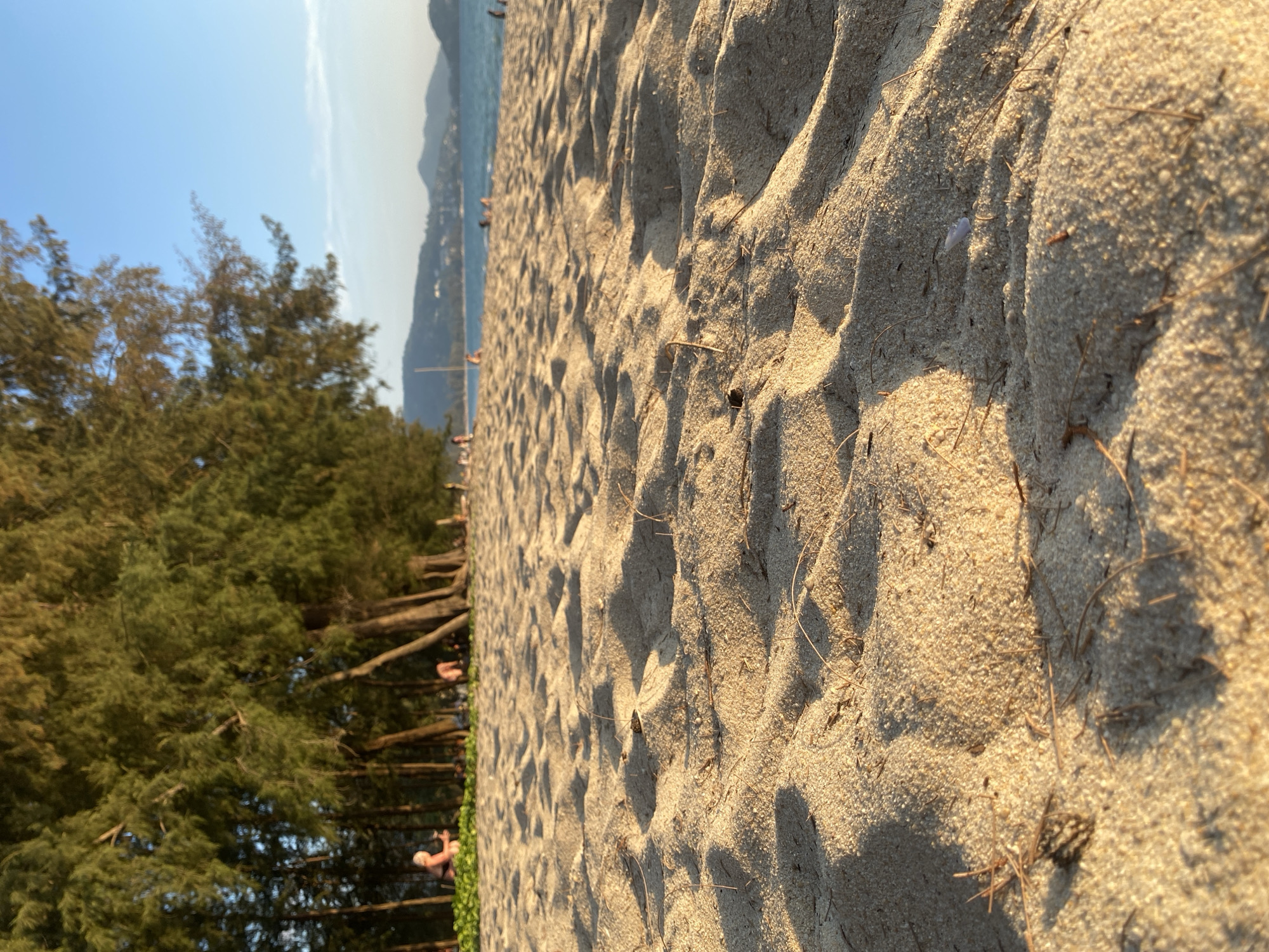 Beach scenes documented in Choeng Thale, Thailand