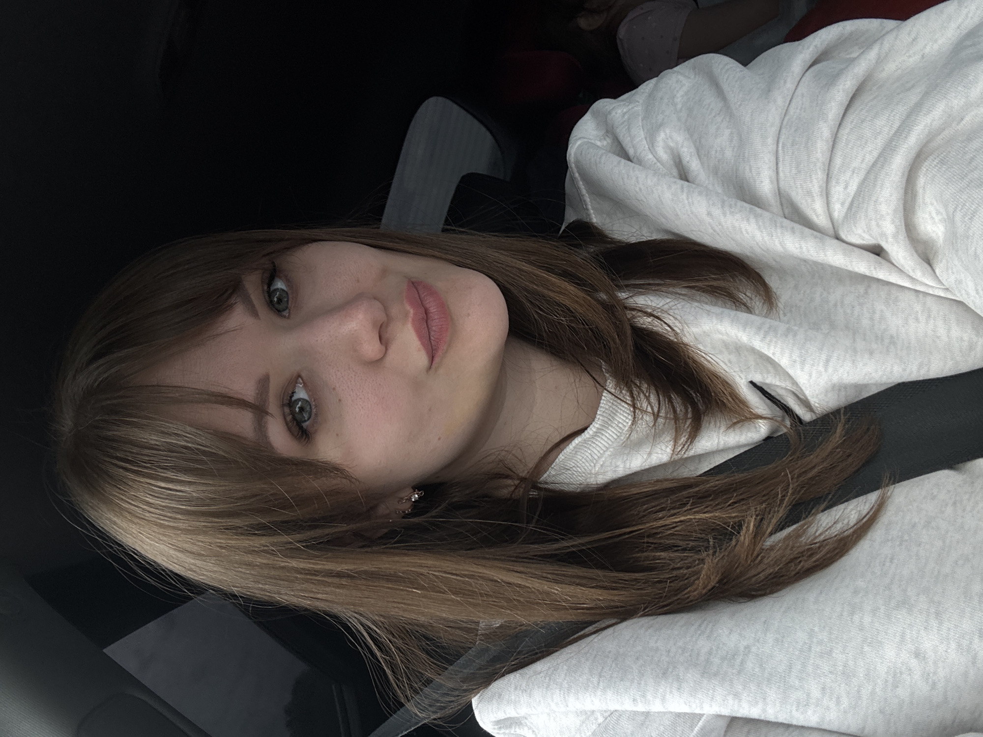 Woman in grey hoodie observed in vehicle near Ivashevka
