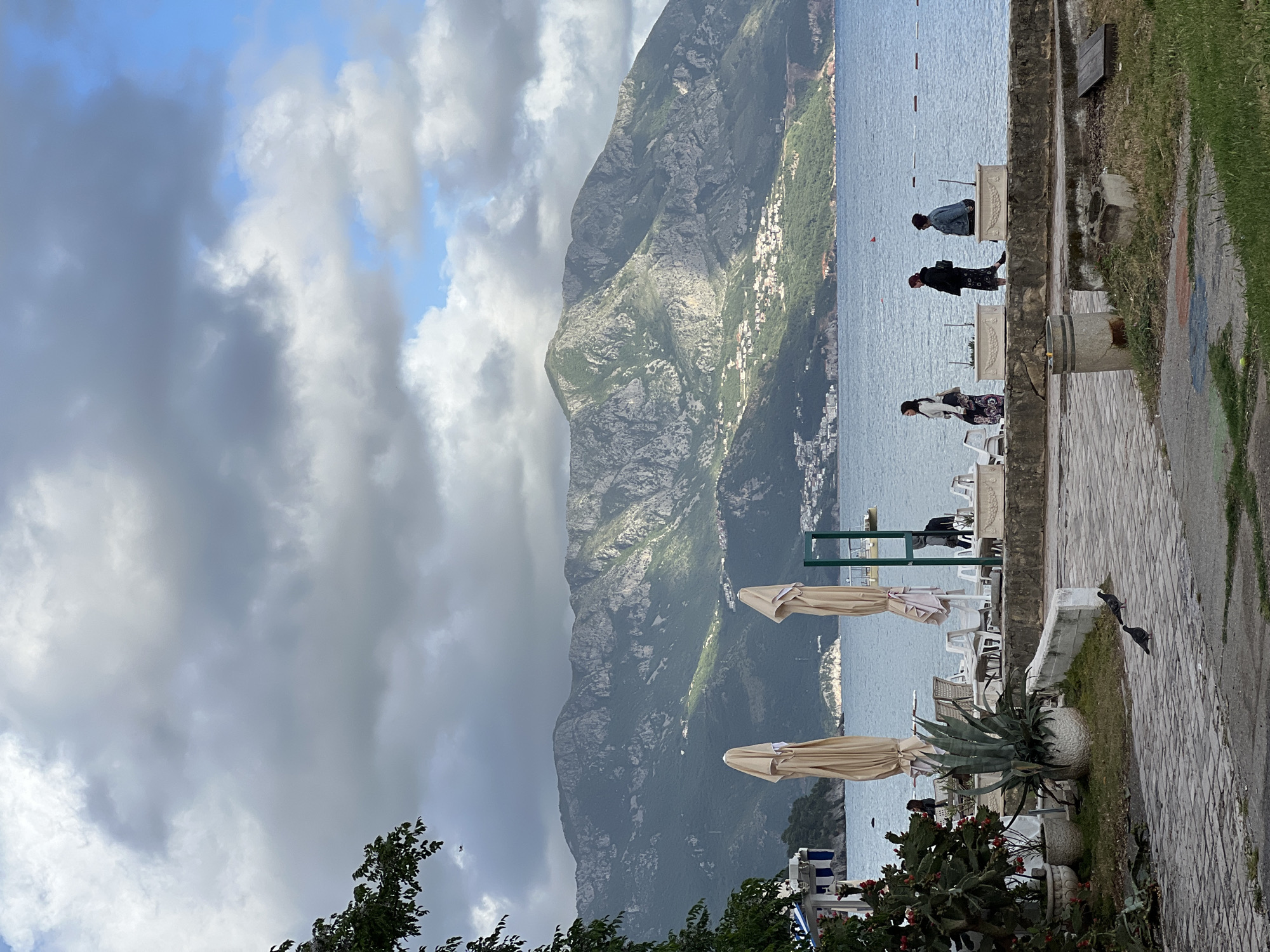Everyday moments captured across Budva's terraces and beaches
