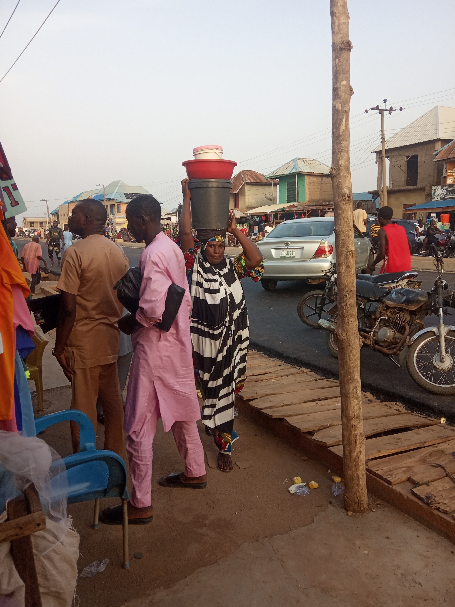 Daily life scenes captured in Akwanga, Nigeria streets