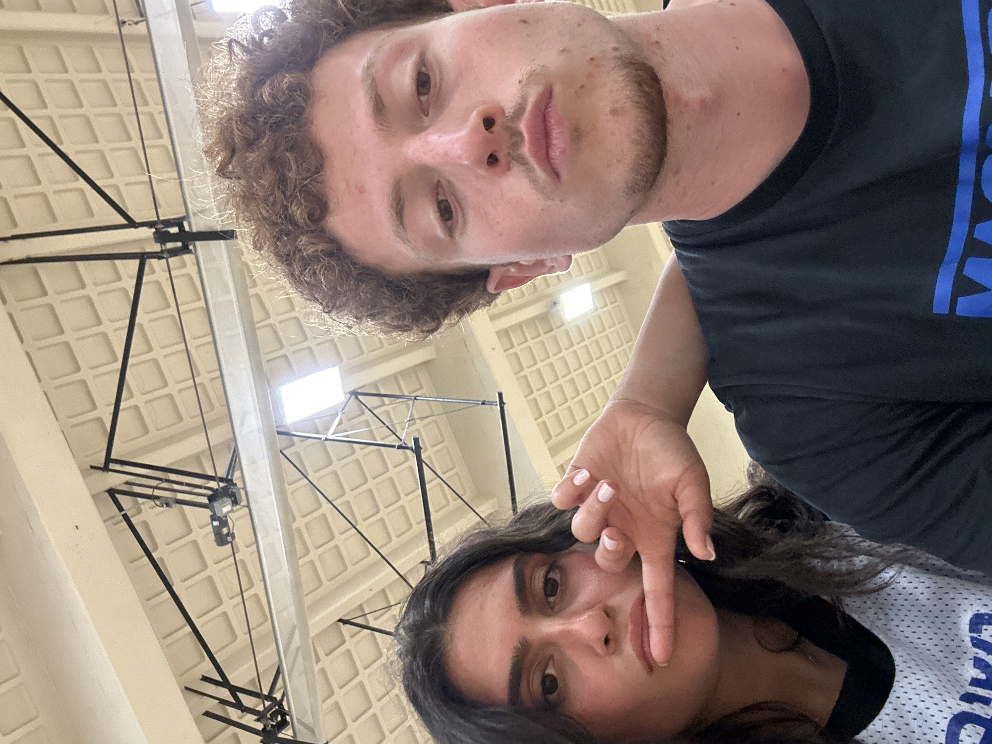 Late-night basketball game observed at College Park gymnasium