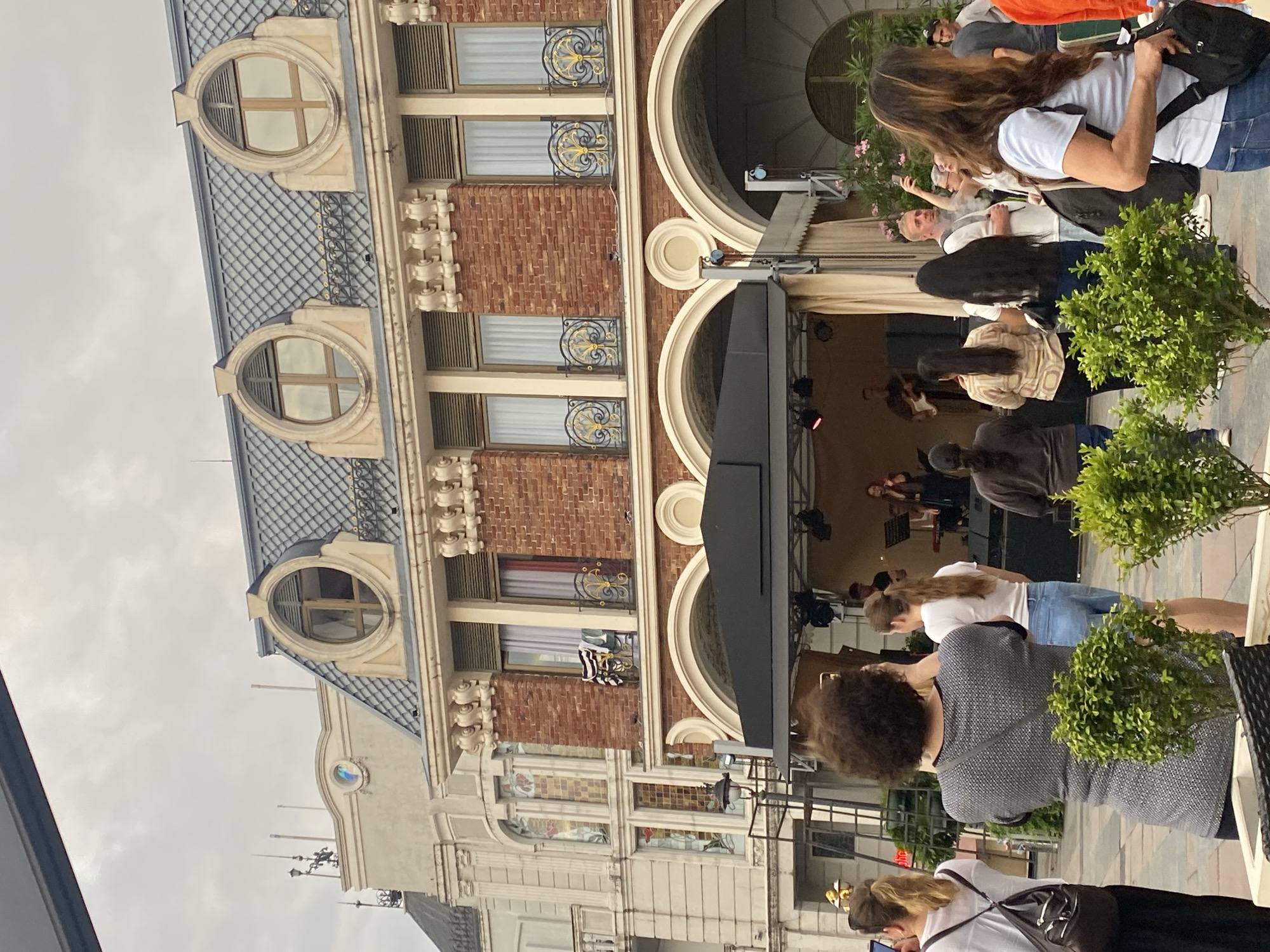 Live music afternoon in Batumi's historic city center plaza