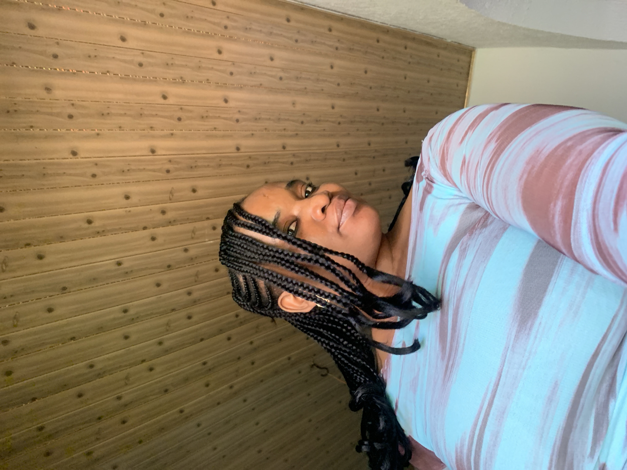 Playful indoor poses in Barakin Akawo, Nigeria