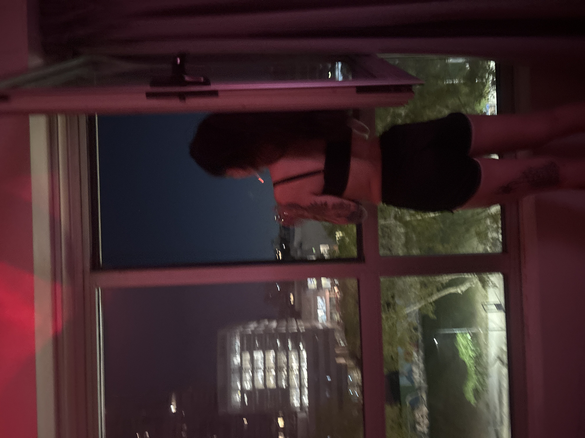 Night window observations recorded across Buenos Aires high-rise