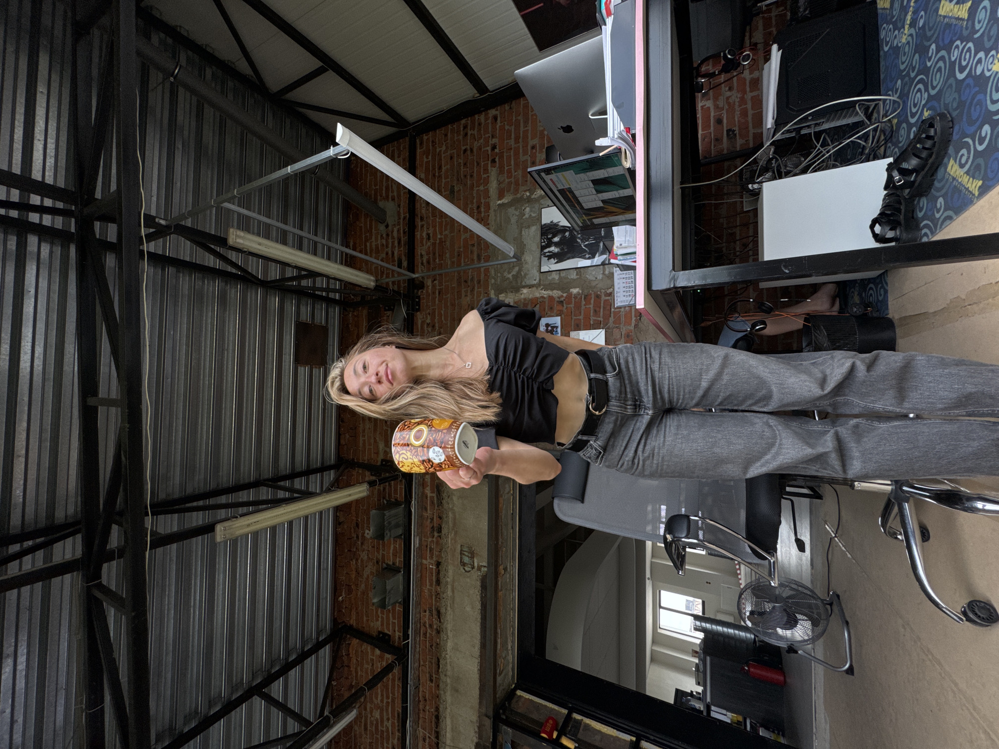 Relaxed afternoon in a Chaikovsky industrial loft space